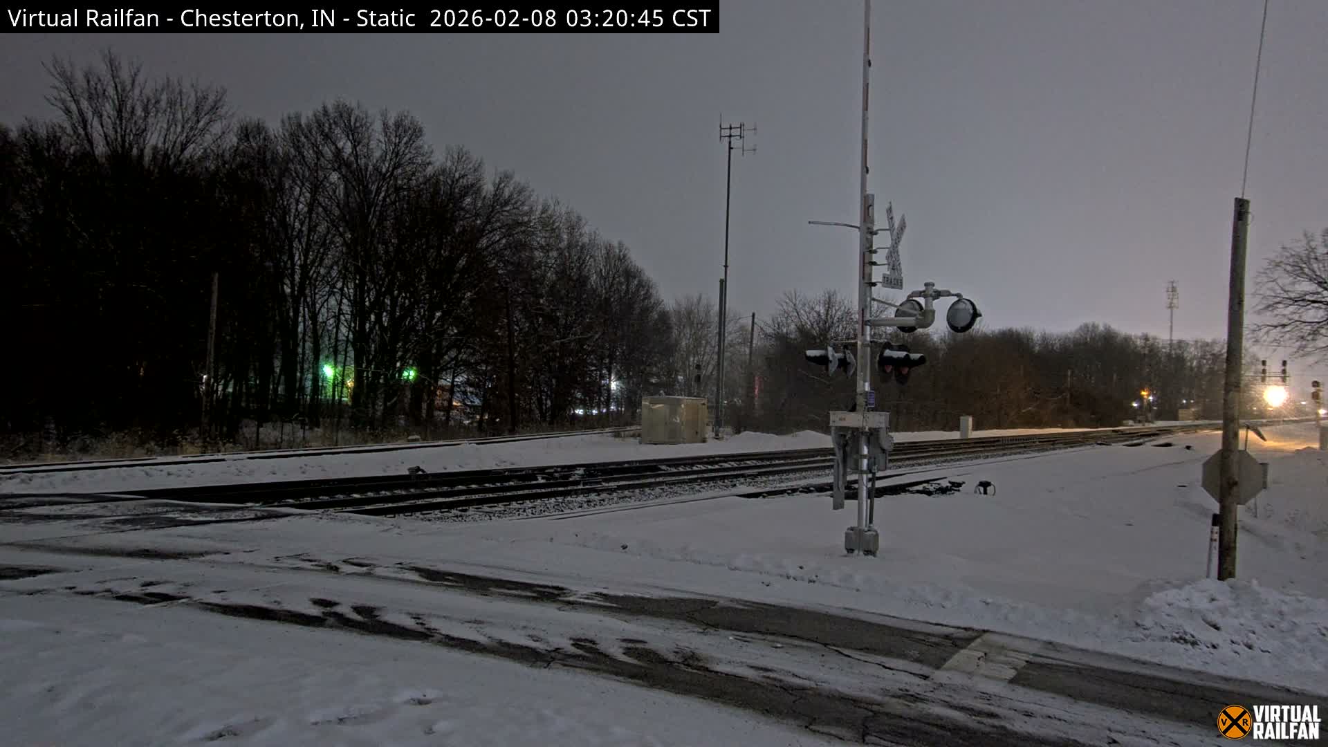 Chesterton Railroad Crossing Porter Junction Live Cam - Chesterton, Porter, Indiana, USA