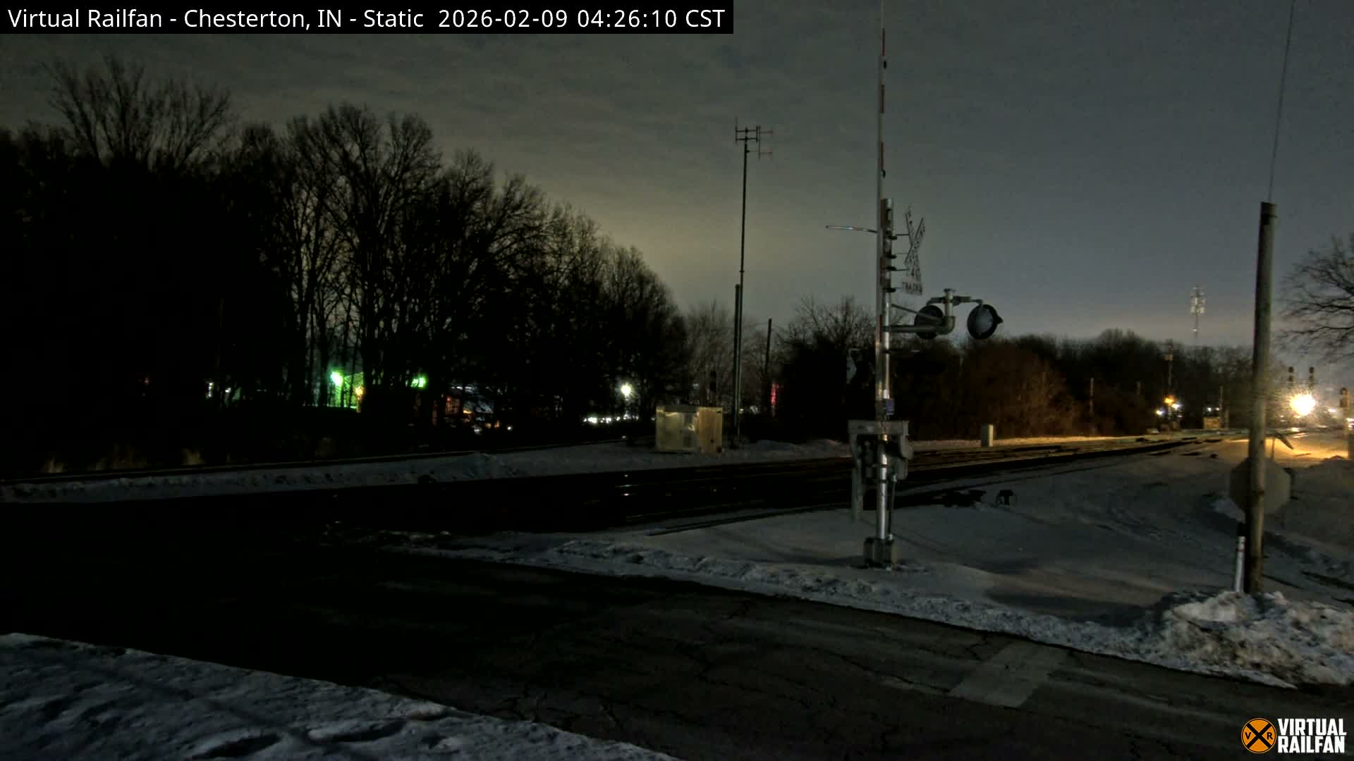 Chesterton Railroad Crossing Porter Junction Live Cam - Chesterton, Porter, Indiana, USA