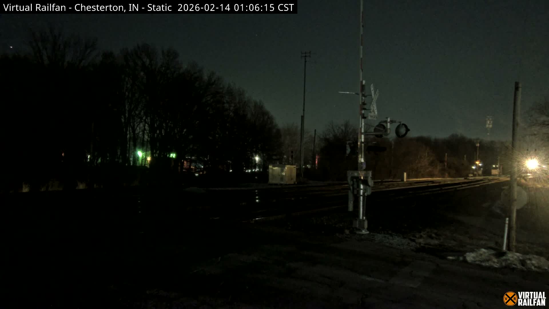 Chesterton Railroad Crossing Porter Junction Live Cam - Chesterton, Porter, Indiana, USA