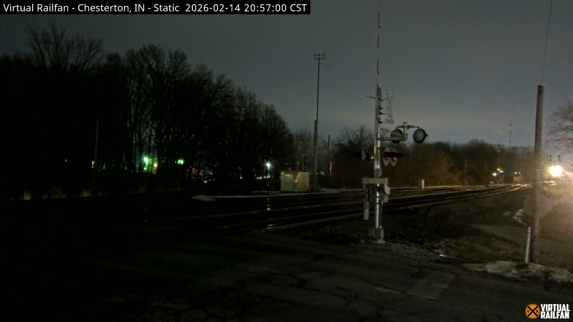 Chesterton Railroad Crossing Porter Junction Live Cam - Chesterton, Porter, Indiana, USA