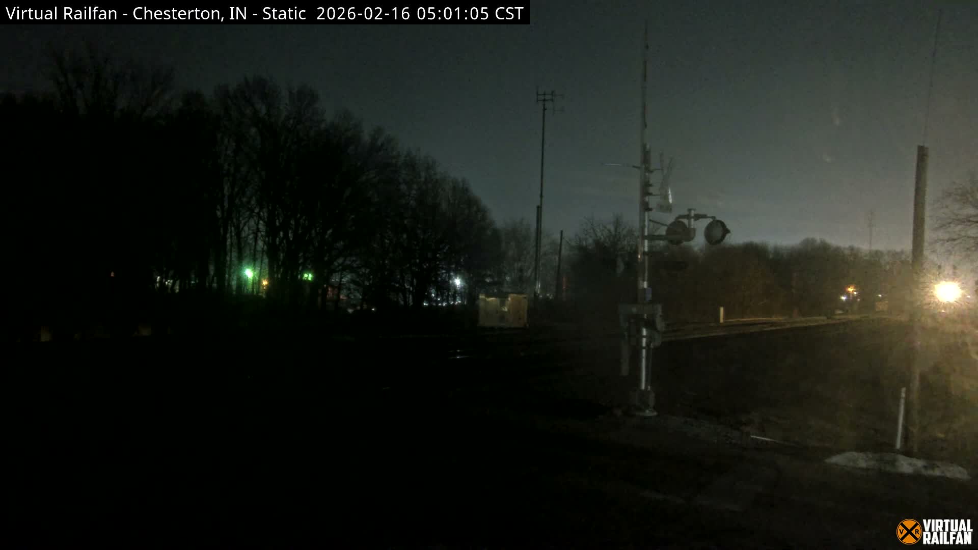 Chesterton Railroad Crossing Porter Junction Live Cam - Chesterton, Porter, Indiana, USA