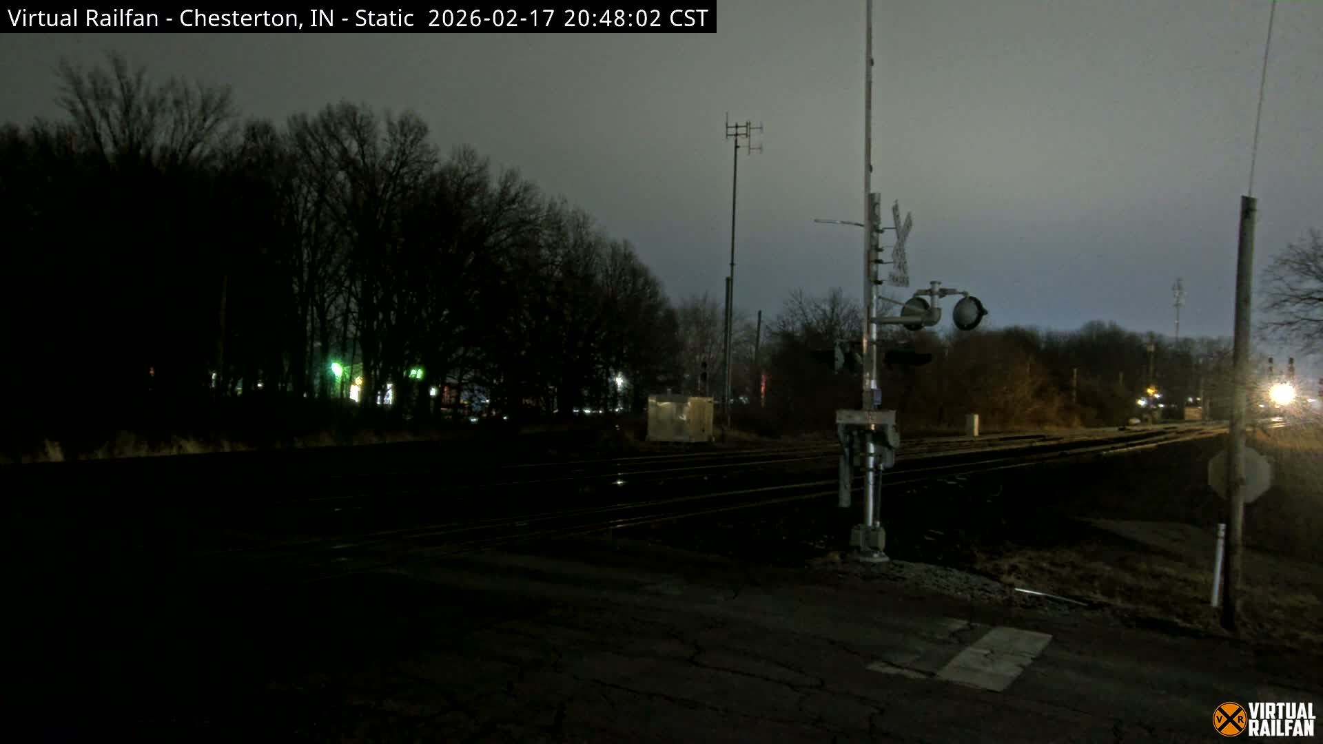 Chesterton Railroad Crossing Porter Junction Live Cam - Chesterton, Porter, Indiana, USA