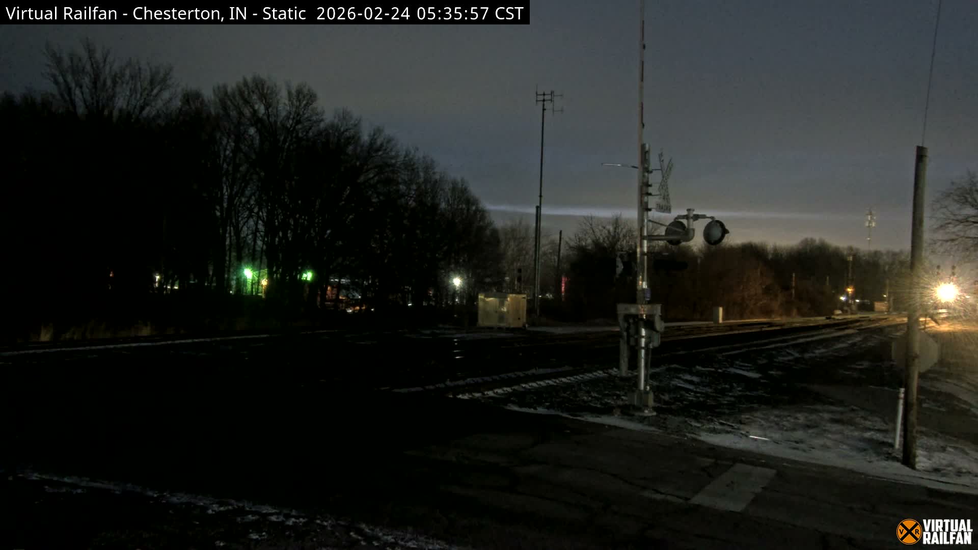 Chesterton Railroad Crossing Porter Junction Live Cam - Chesterton, Porter, Indiana, USA