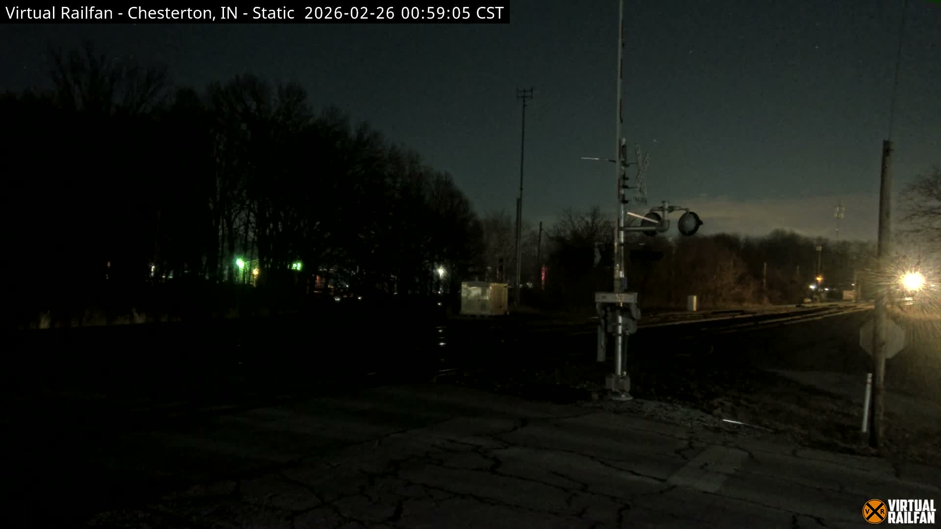 Chesterton Railroad Crossing Porter Junction Live Cam - Chesterton, Porter, Indiana, USA