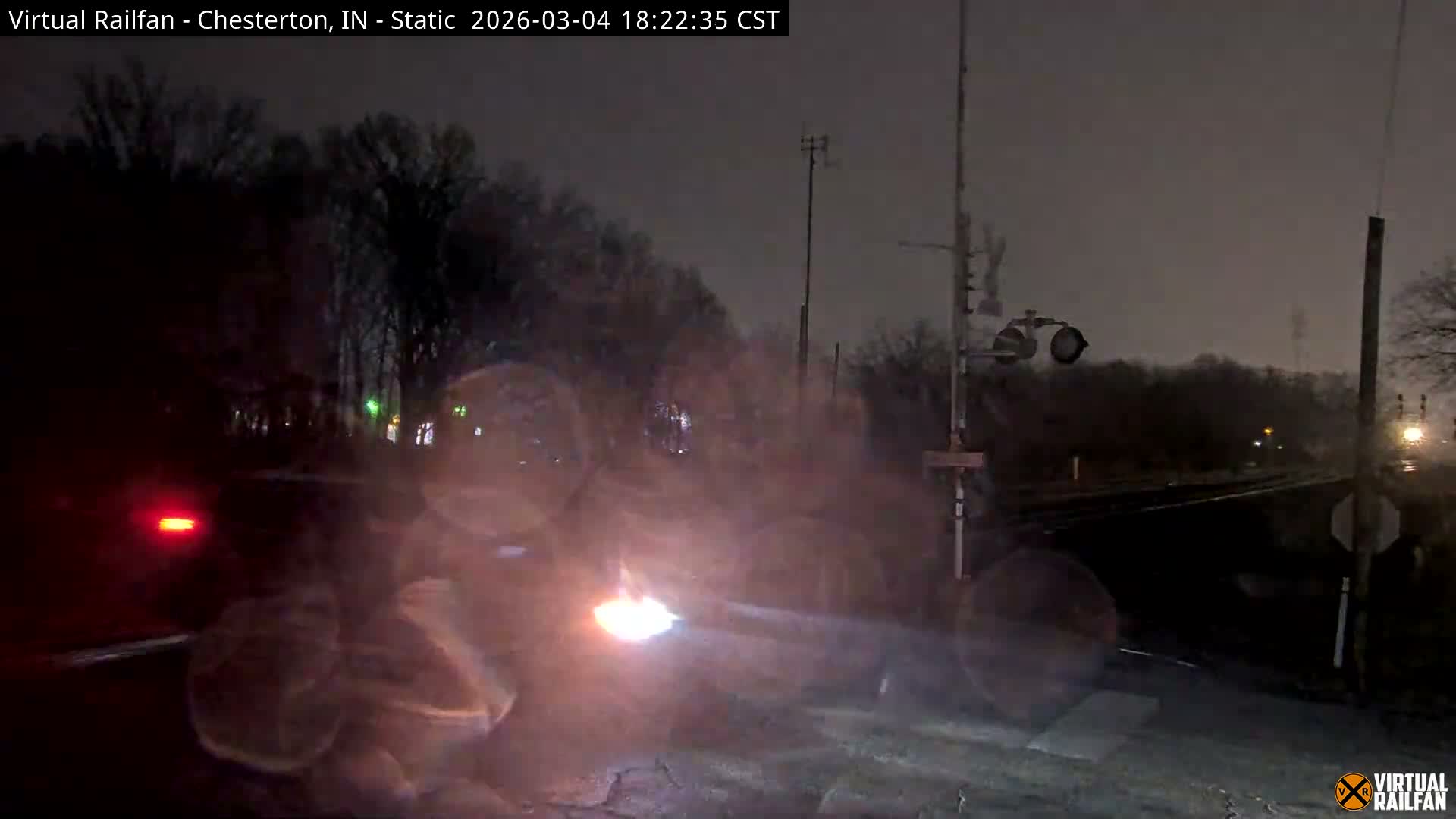 Chesterton Railroad Crossing Porter Junction Live Cam - Chesterton, Porter, Indiana, USA