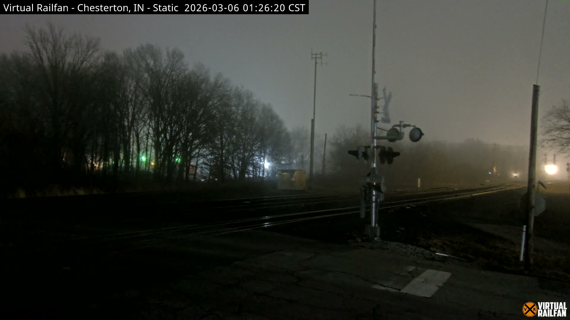 Chesterton Railroad Crossing Porter Junction Live Cam - Chesterton, Porter, Indiana, USA