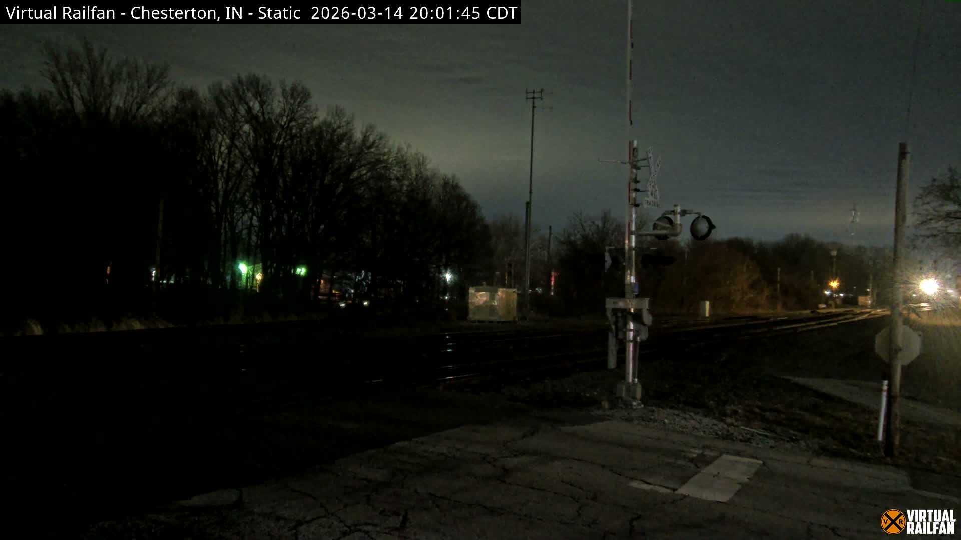 Chesterton Railroad Crossing Porter Junction Live Cam - Chesterton, Porter, Indiana, USA