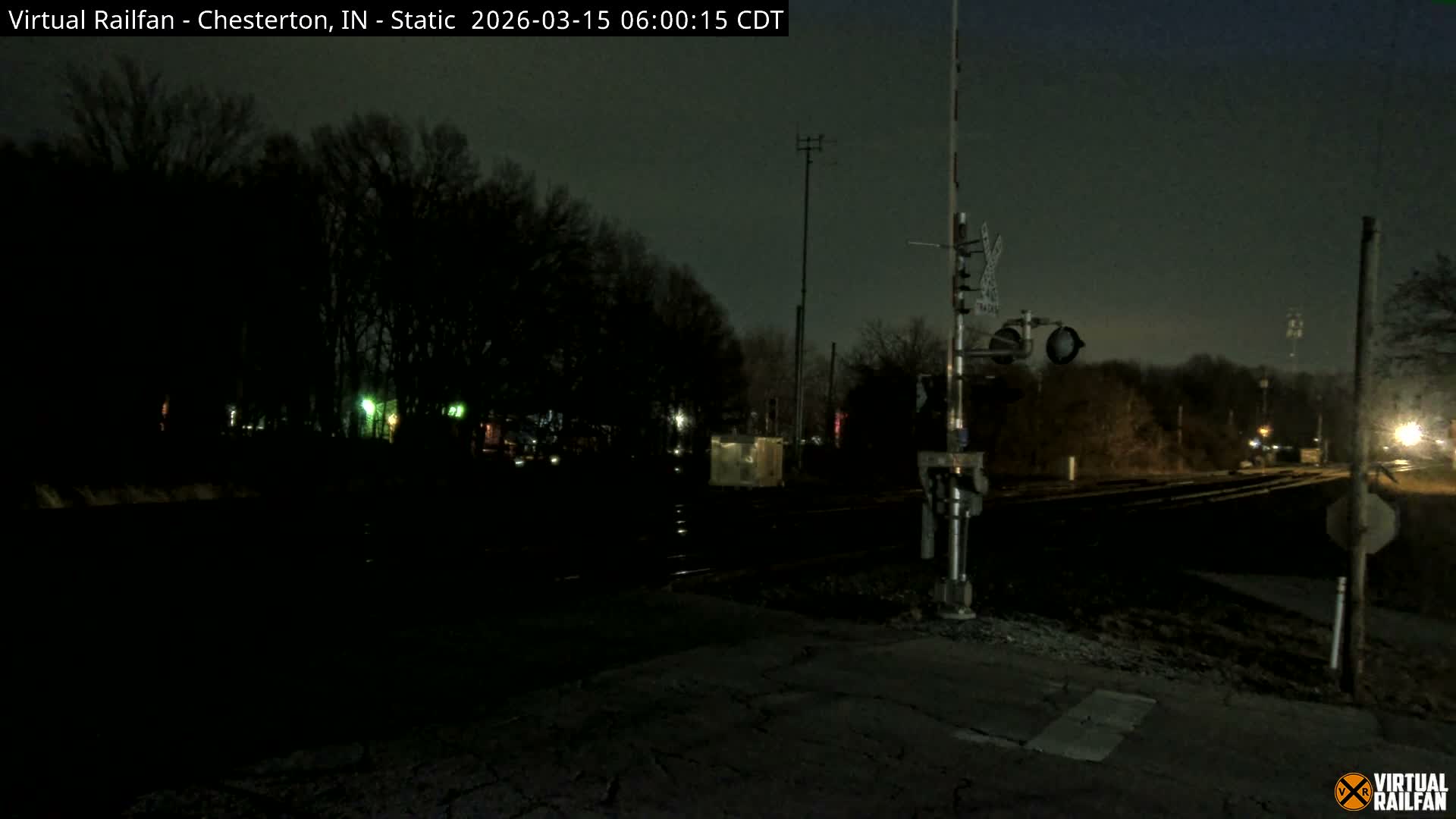 Chesterton Railroad Crossing Porter Junction Live Cam - Chesterton, Porter, Indiana, USA