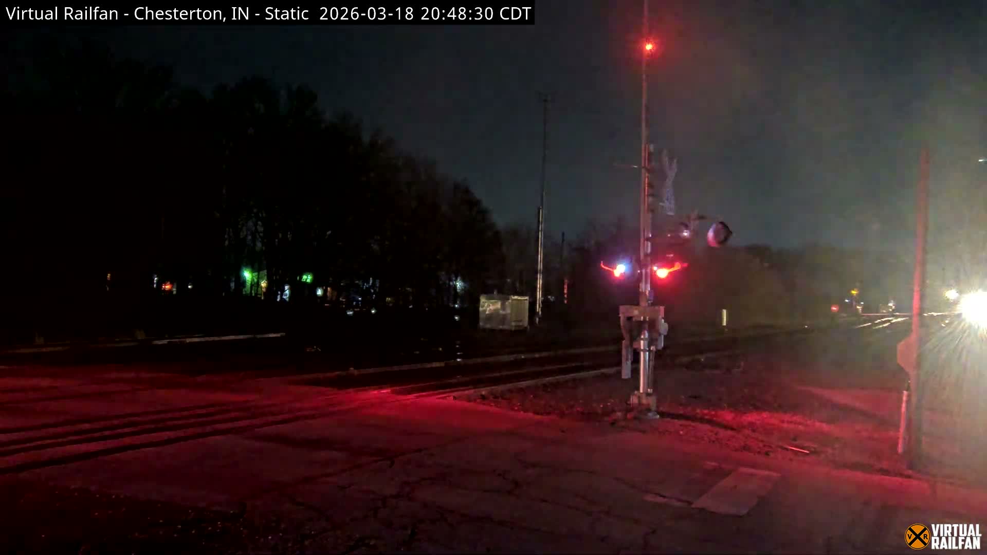 Chesterton Railroad Crossing Porter Junction Live Cam - Chesterton, Porter, Indiana, USA