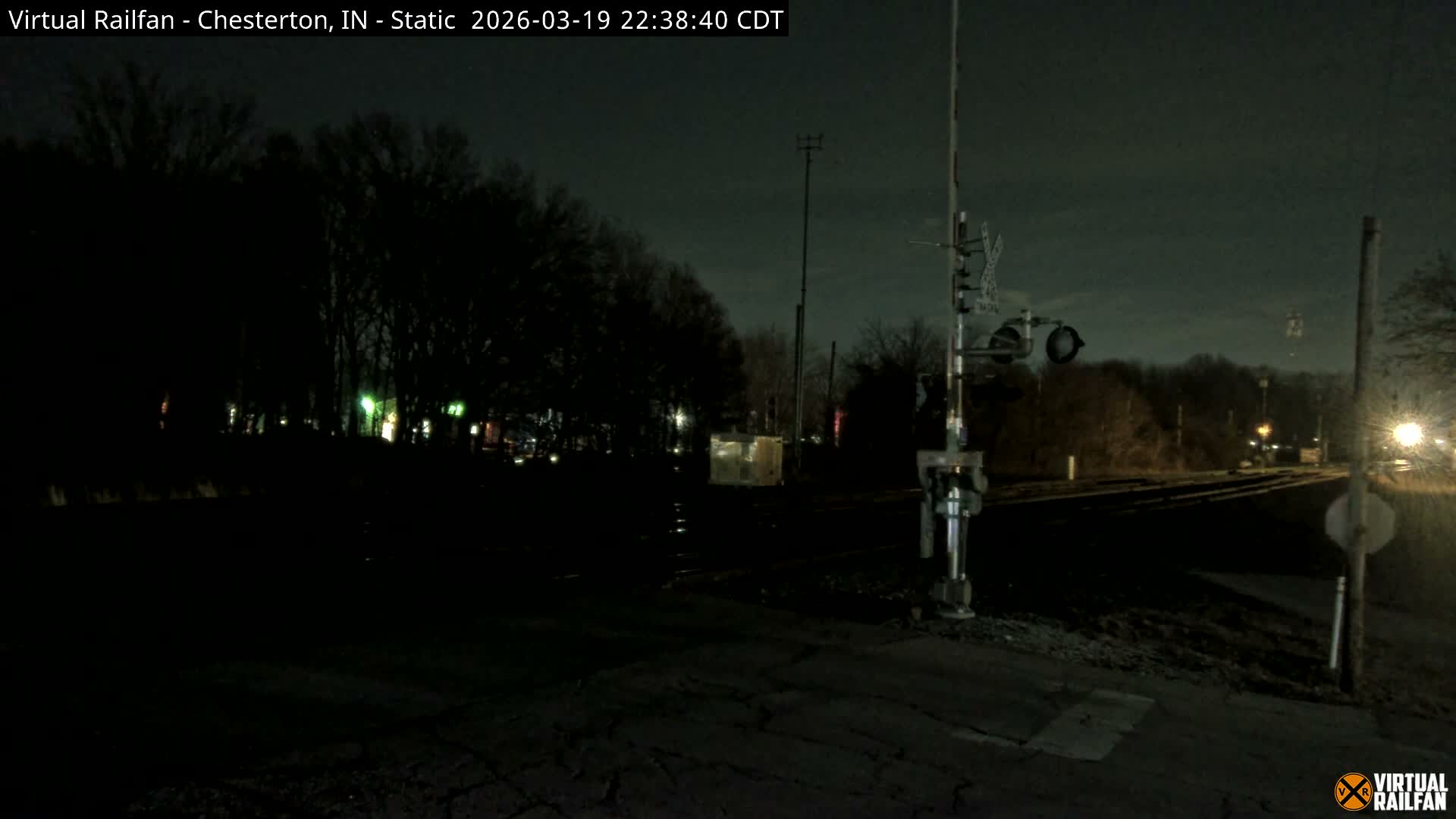 Chesterton Railroad Crossing Porter Junction Live Cam - Chesterton, Porter, Indiana, USA