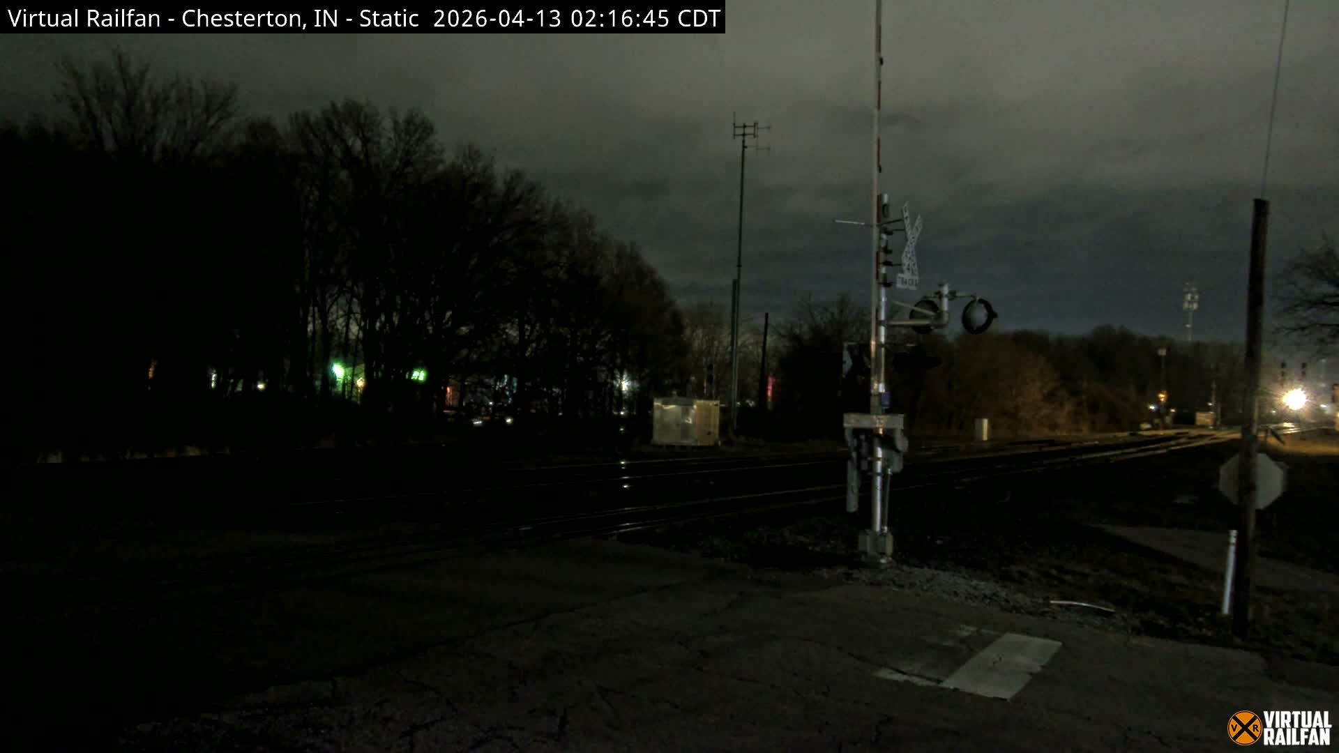 Chesterton Railroad Crossing Porter Junction Live Cam - Chesterton, Porter, Indiana, USA