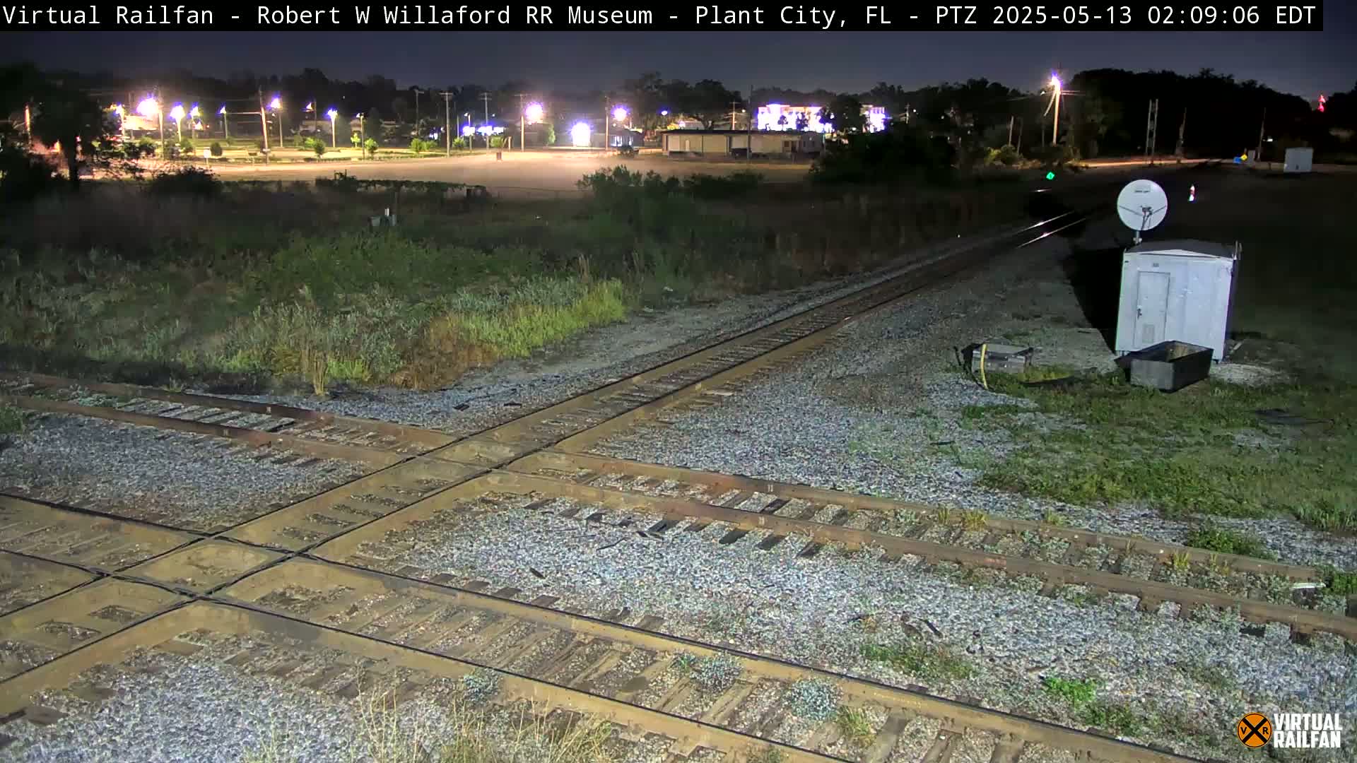 Plant City Railroad Junction & Crossing Live Cam - Plant City, Hillsborough, Florida, USA