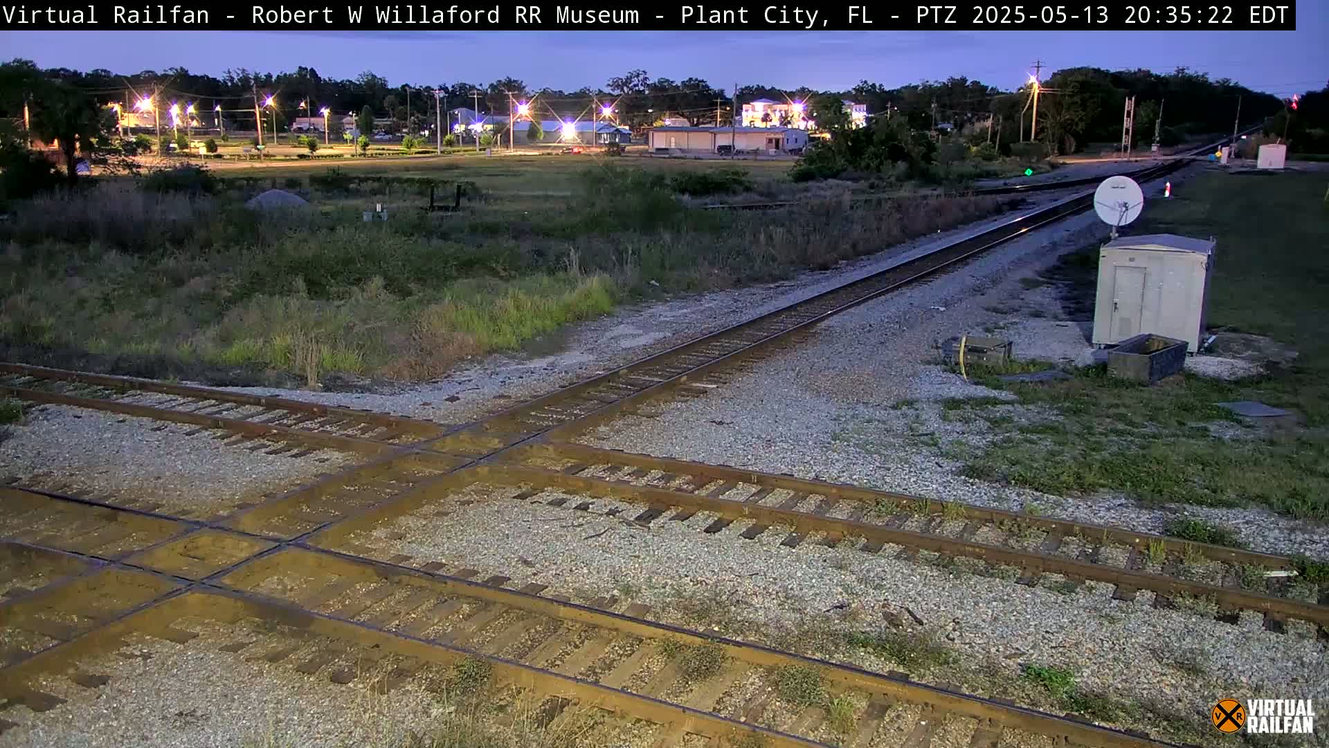 Plant City Railroad Junction & Crossing Live Cam - Plant City, Hillsborough, Florida, USA