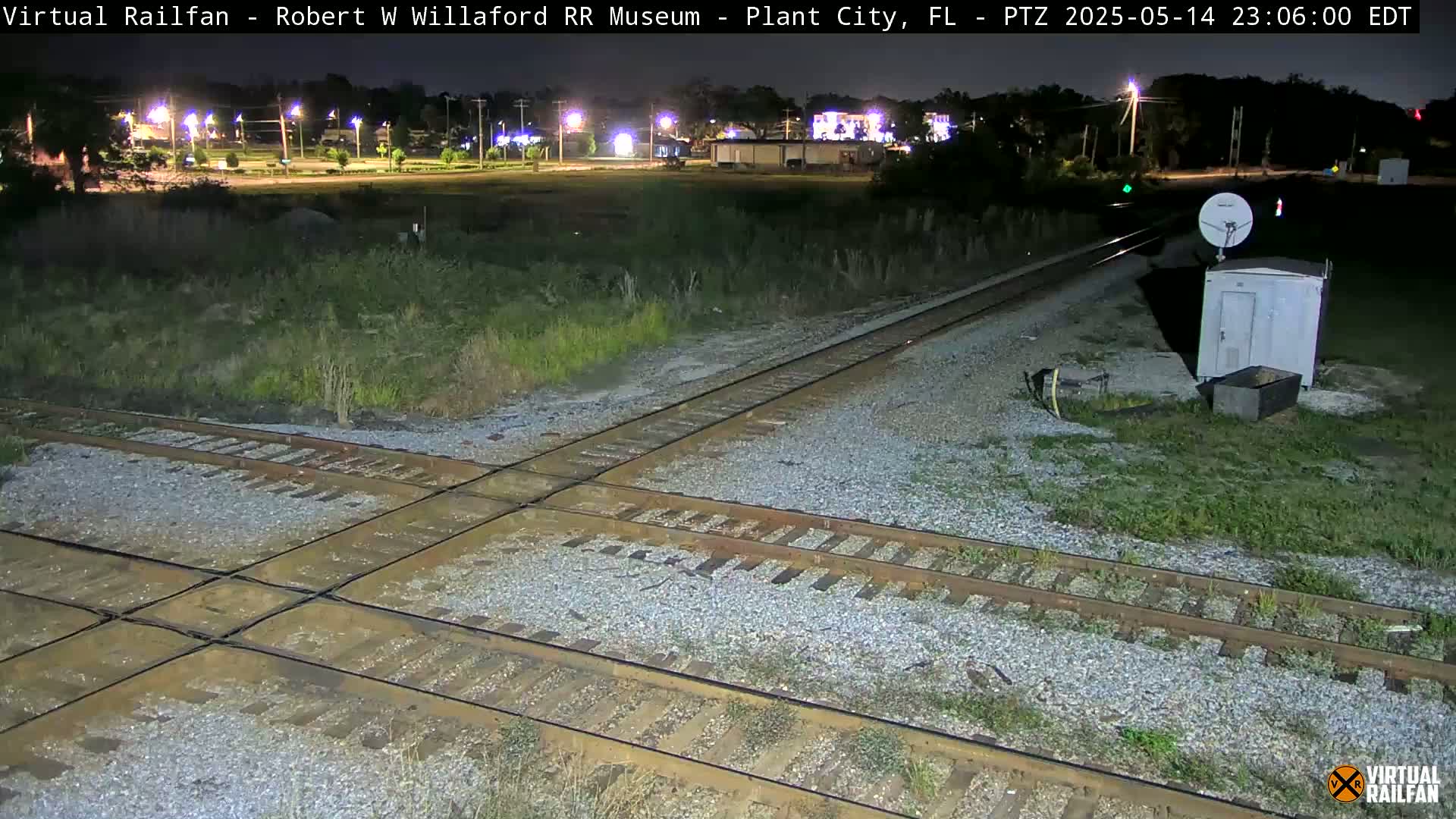 Plant City Railroad Junction & Crossing Live Cam - Plant City, Hillsborough, Florida, USA
