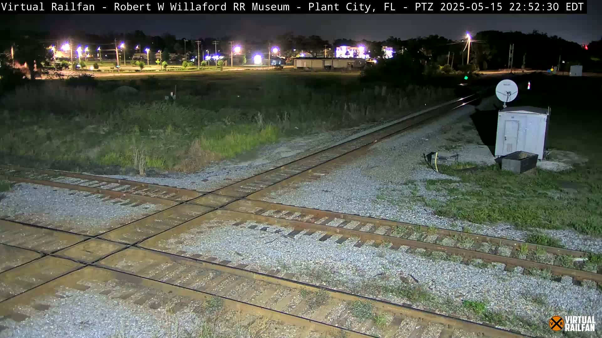 Plant City Railroad Junction & Crossing Live Cam - Plant City, Hillsborough, Florida, USA