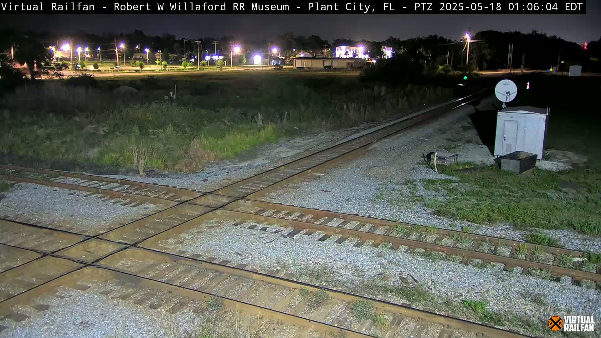 Plant City Railroad Junction & Crossing Live Cam - Plant City, Hillsborough, Florida, USA