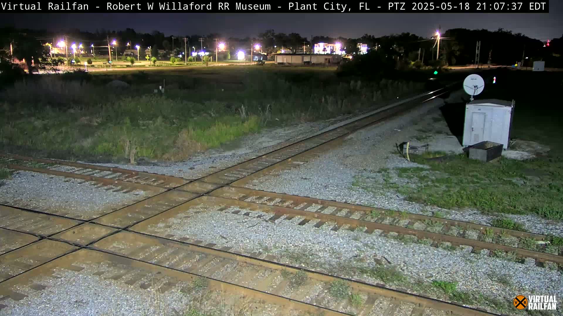 Plant City Railroad Junction & Crossing Live Cam - Plant City, Hillsborough, Florida, USA