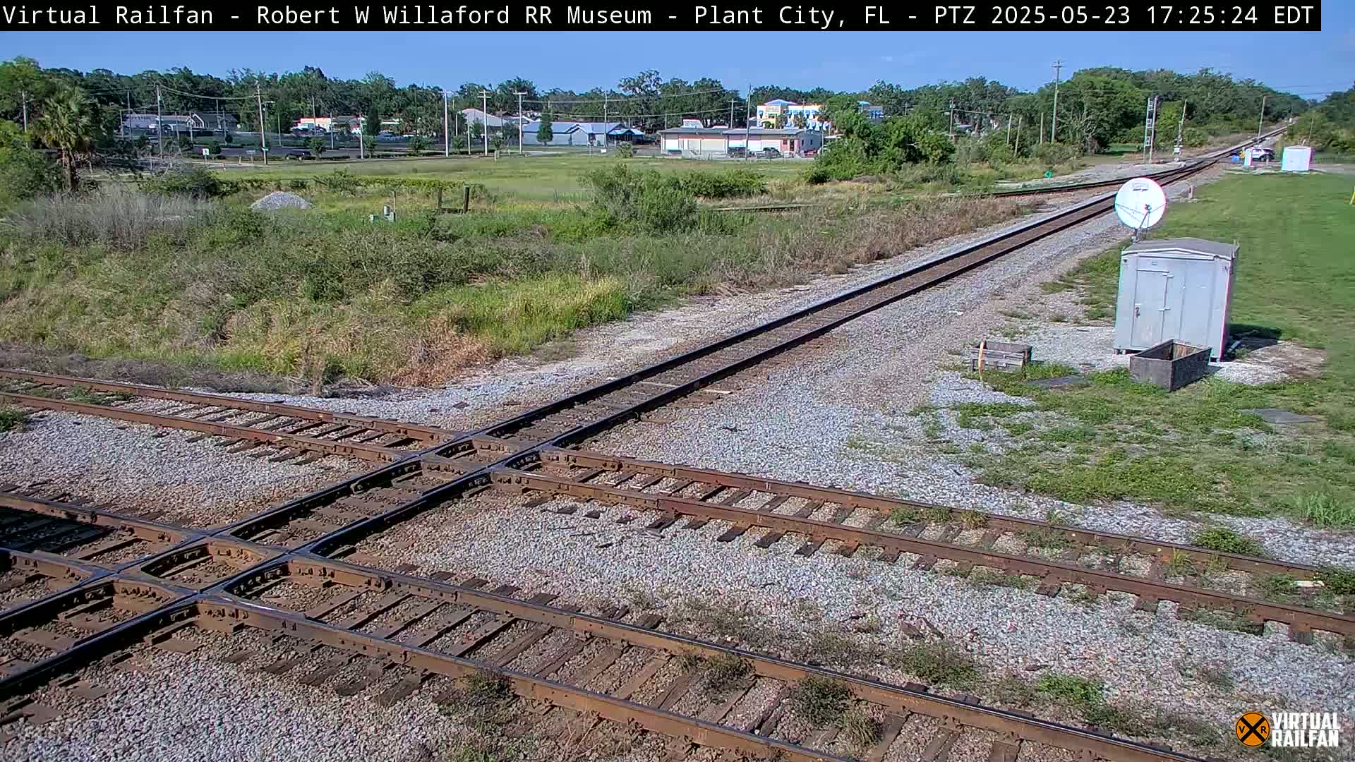 Plant City Railroad Junction & Crossing Live Cam - Plant City, Hillsborough, Florida, USA