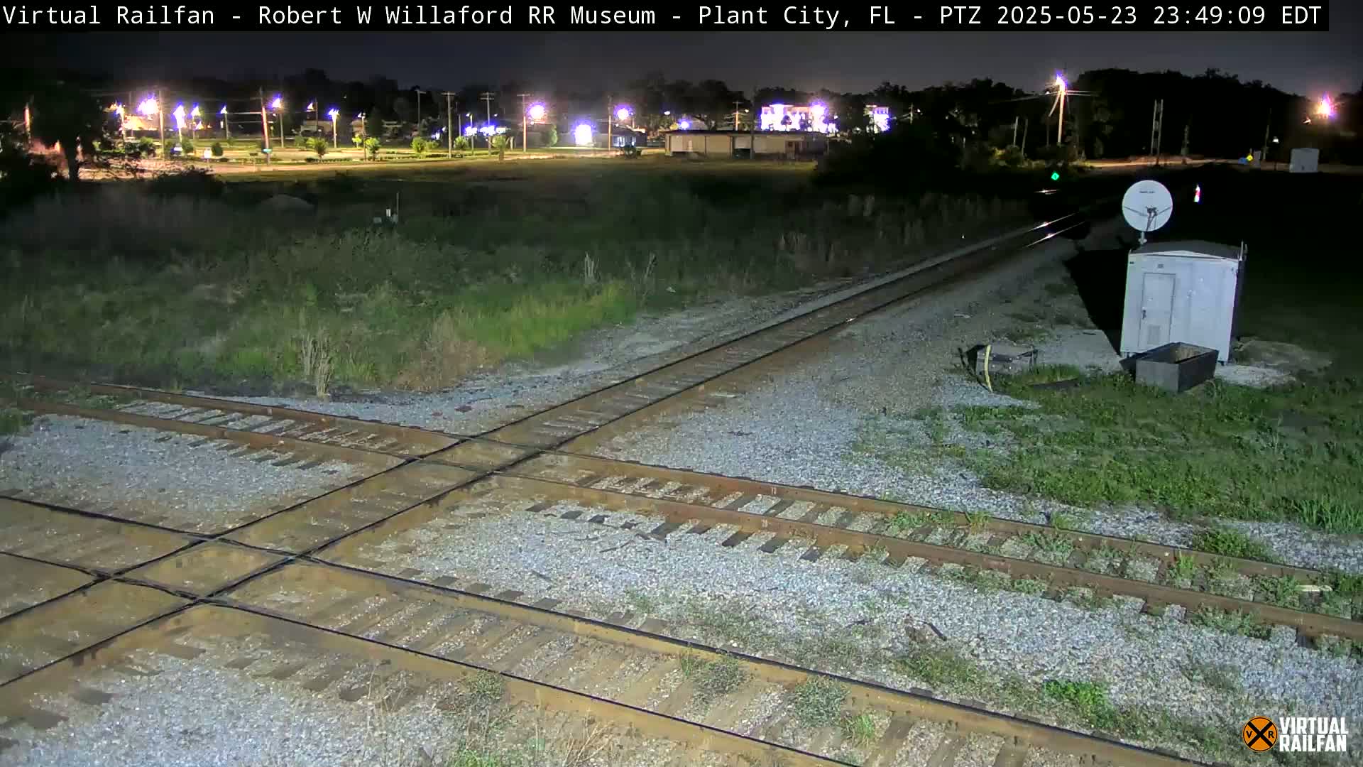 Plant City Railroad Junction & Crossing Live Cam - Plant City, Hillsborough, Florida, USA