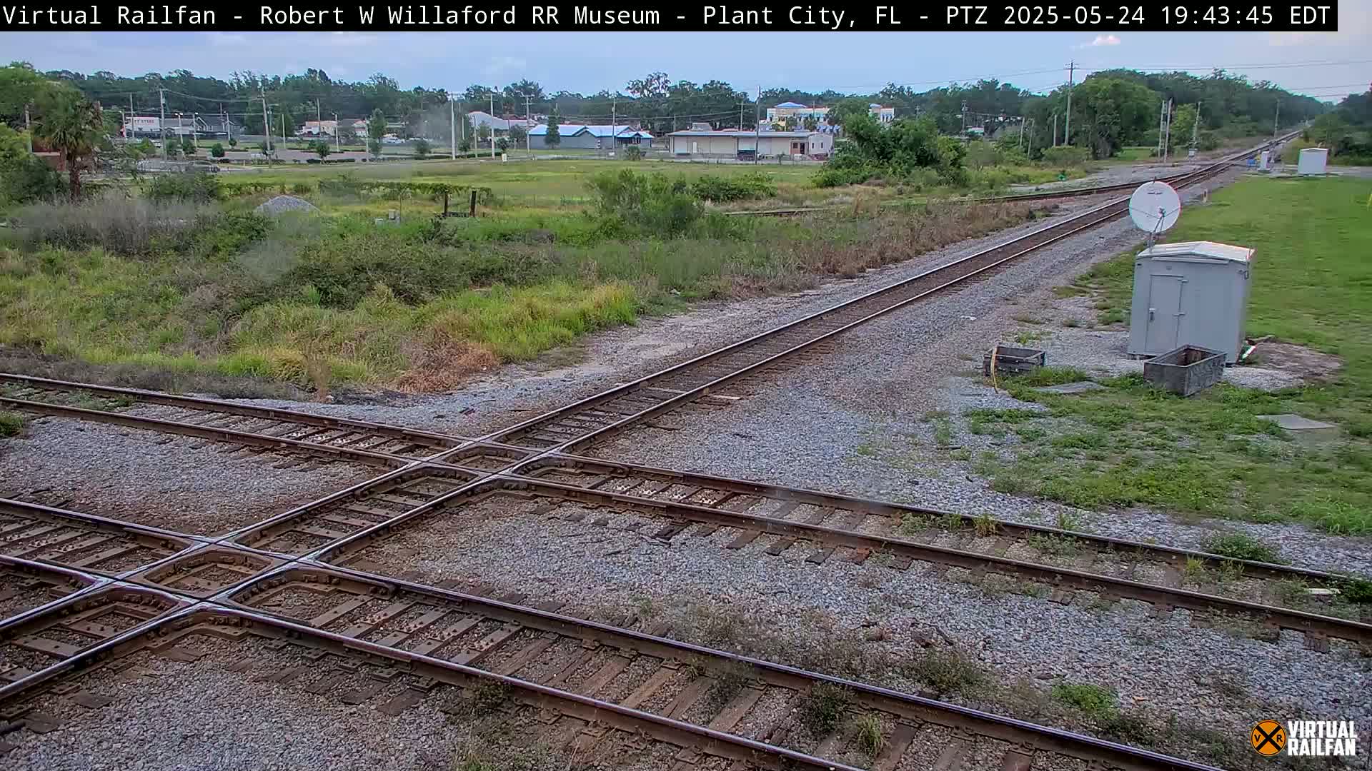 Plant City Railroad Junction & Crossing Live Cam - Plant City, Hillsborough, Florida, USA