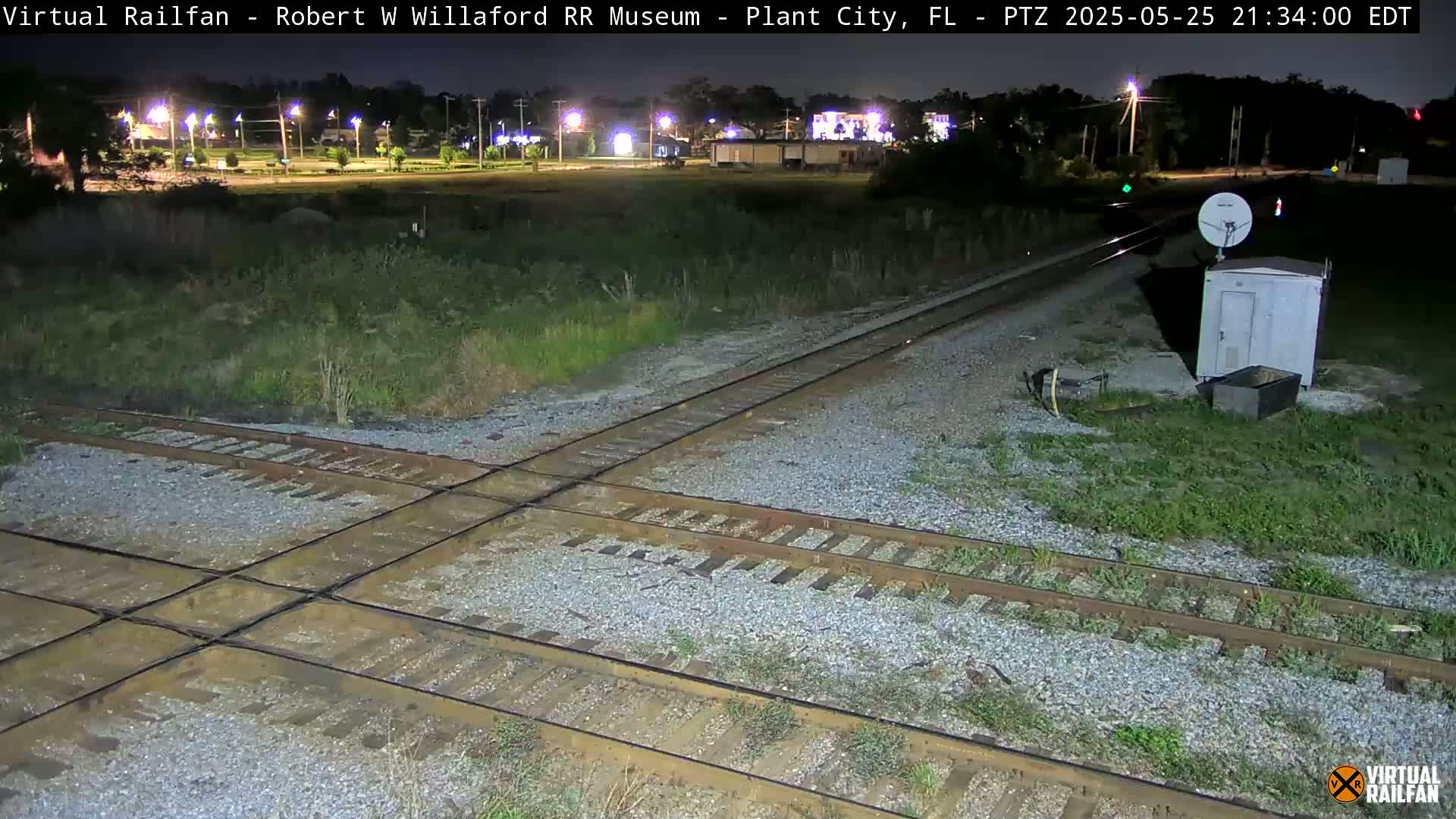 Plant City Railroad Junction & Crossing Live Cam - Plant City, Hillsborough, Florida, USA