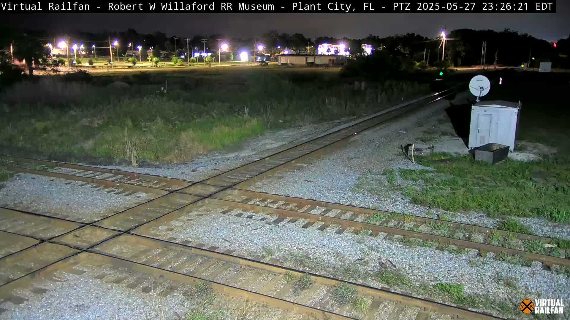 Plant City Railroad Junction & Crossing Live Cam - Plant City, Hillsborough, Florida, USA