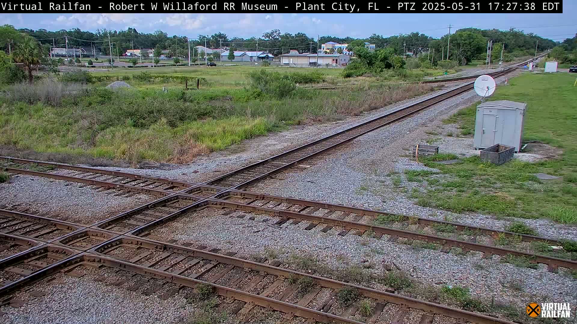 Plant City Railroad Junction & Crossing Live Cam - Plant City, Hillsborough, Florida, USA