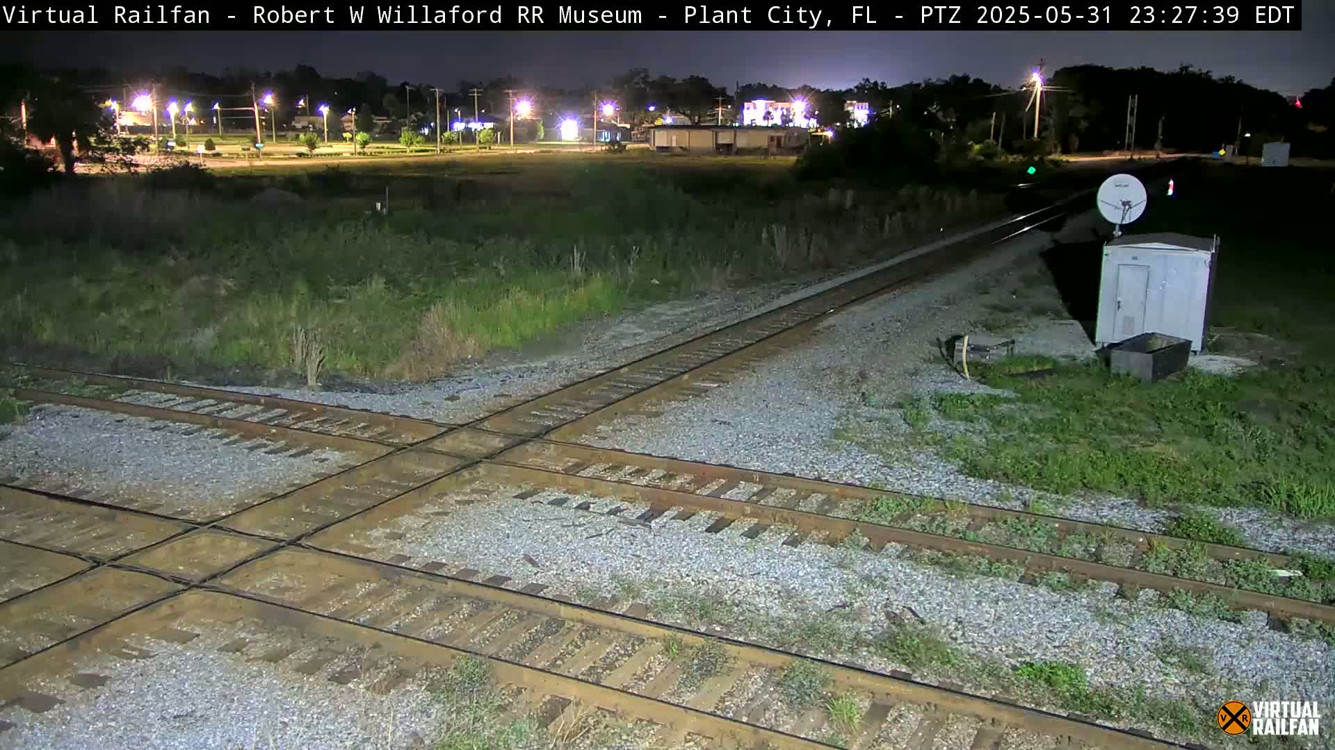 Plant City Railroad Junction & Crossing Live Cam - Plant City, Hillsborough, Florida, USA