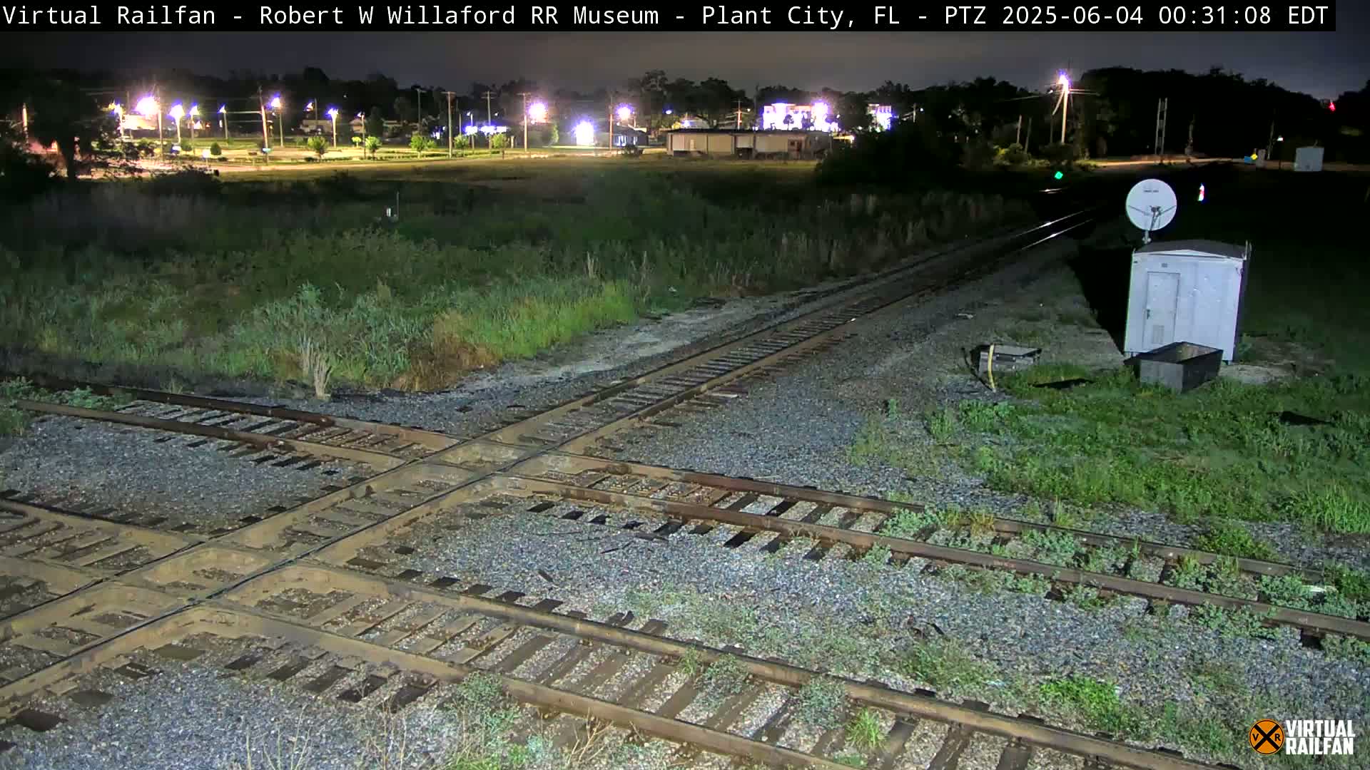 Plant City Railroad Junction & Crossing Live Cam - Plant City, Hillsborough, Florida, USA