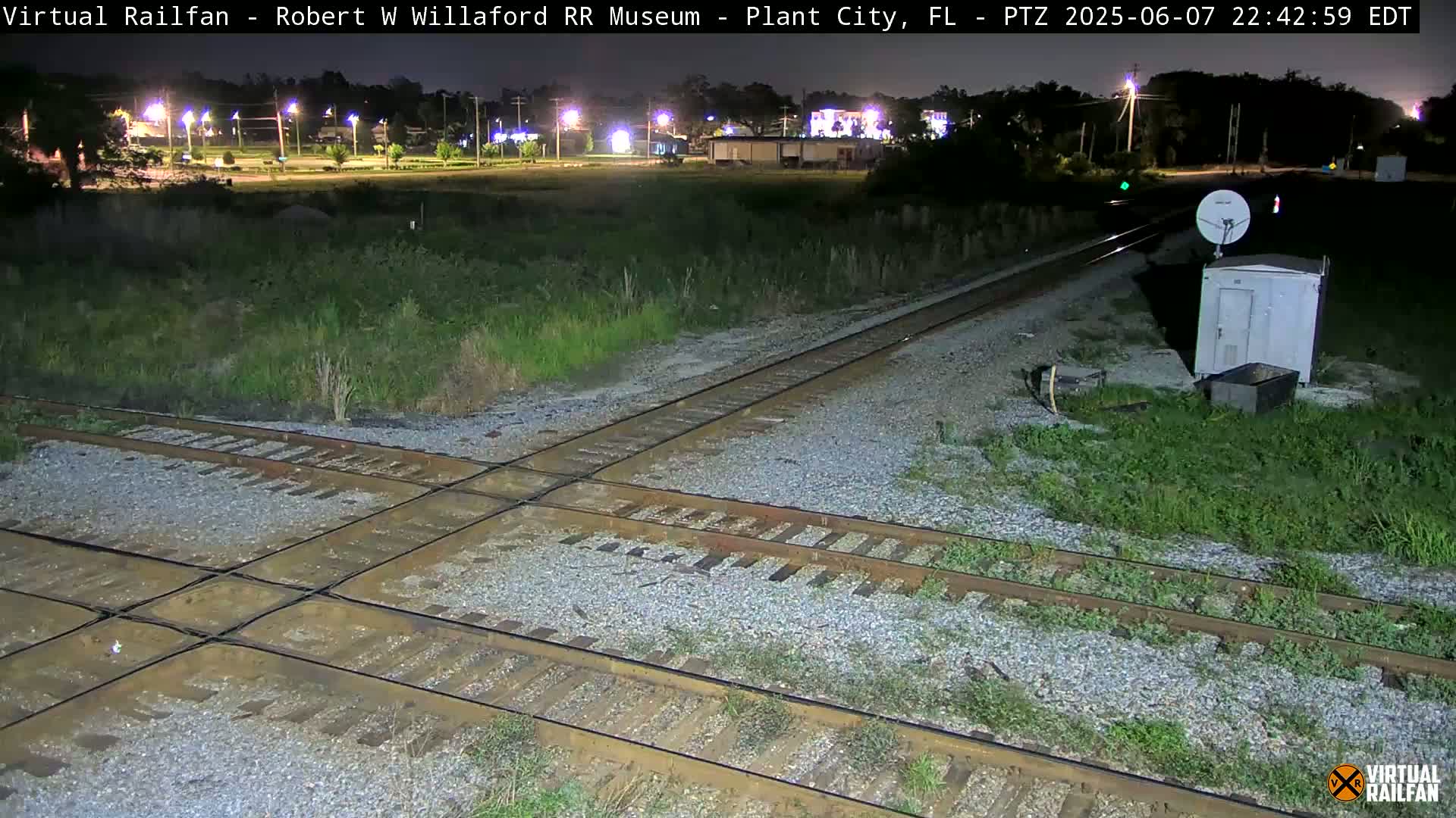 Plant City Railroad Junction & Crossing Live Cam - Plant City, Hillsborough, Florida, USA