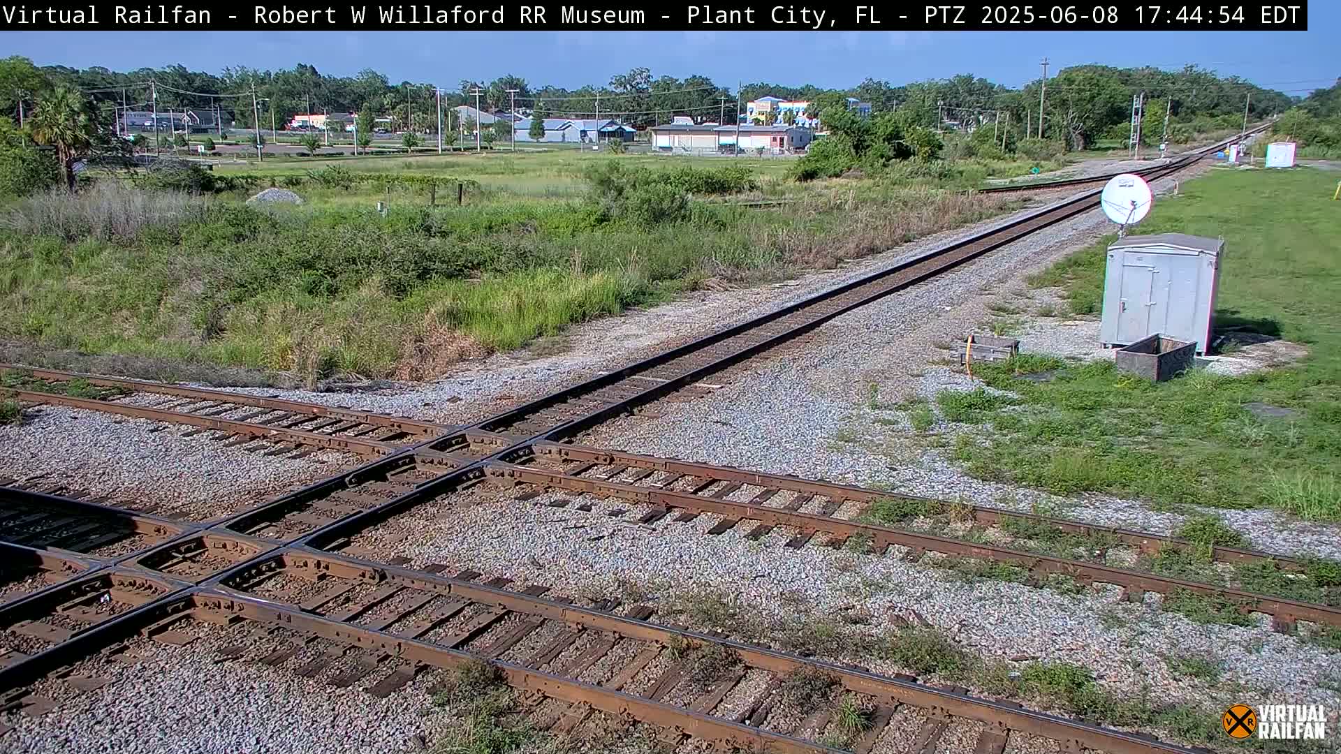 Plant City Railroad Junction & Crossing Live Cam - Plant City, Hillsborough, Florida, USA