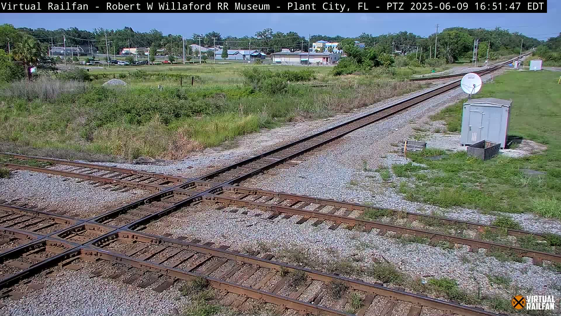Plant City Railroad Junction & Crossing Live Cam - Plant City, Hillsborough, Florida, USA