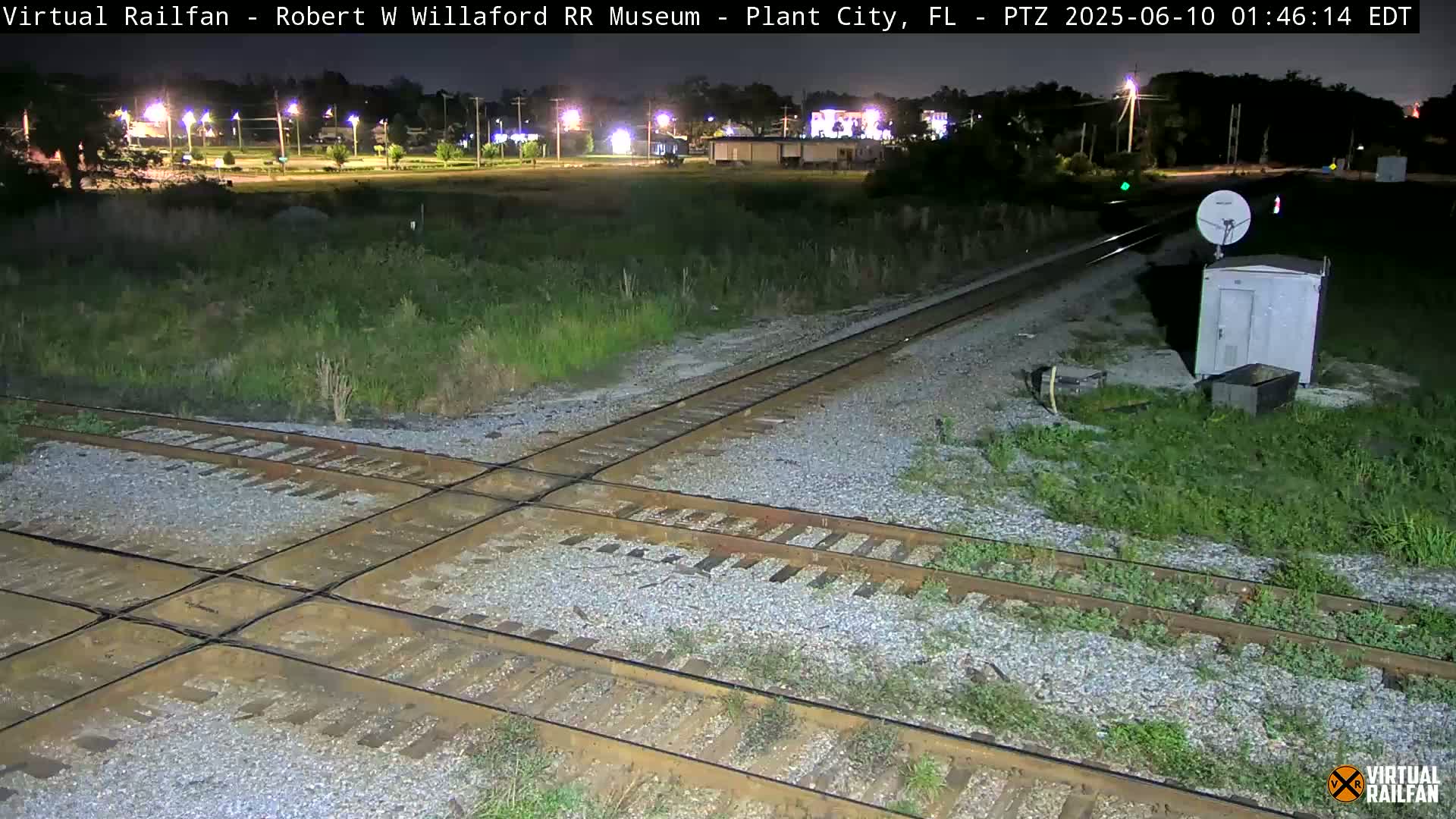 Plant City Railroad Junction & Crossing Live Cam - Plant City, Hillsborough, Florida, USA