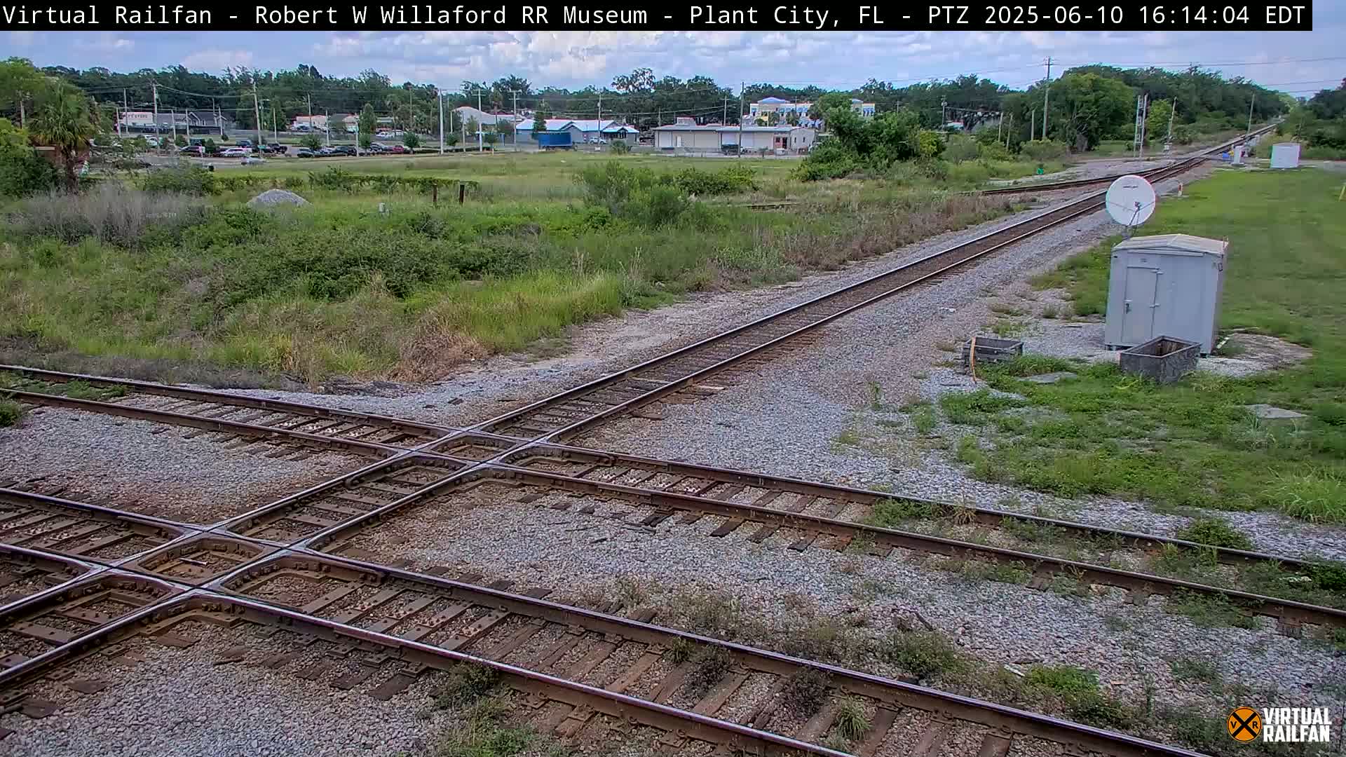Plant City Railroad Junction & Crossing Live Cam - Plant City, Hillsborough, Florida, USA