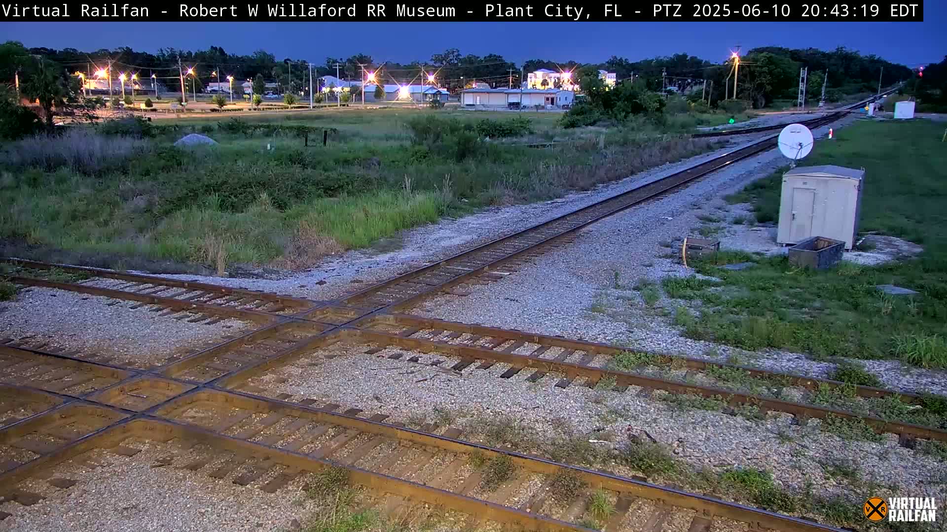 Plant City Railroad Junction & Crossing Live Cam - Plant City, Hillsborough, Florida, USA