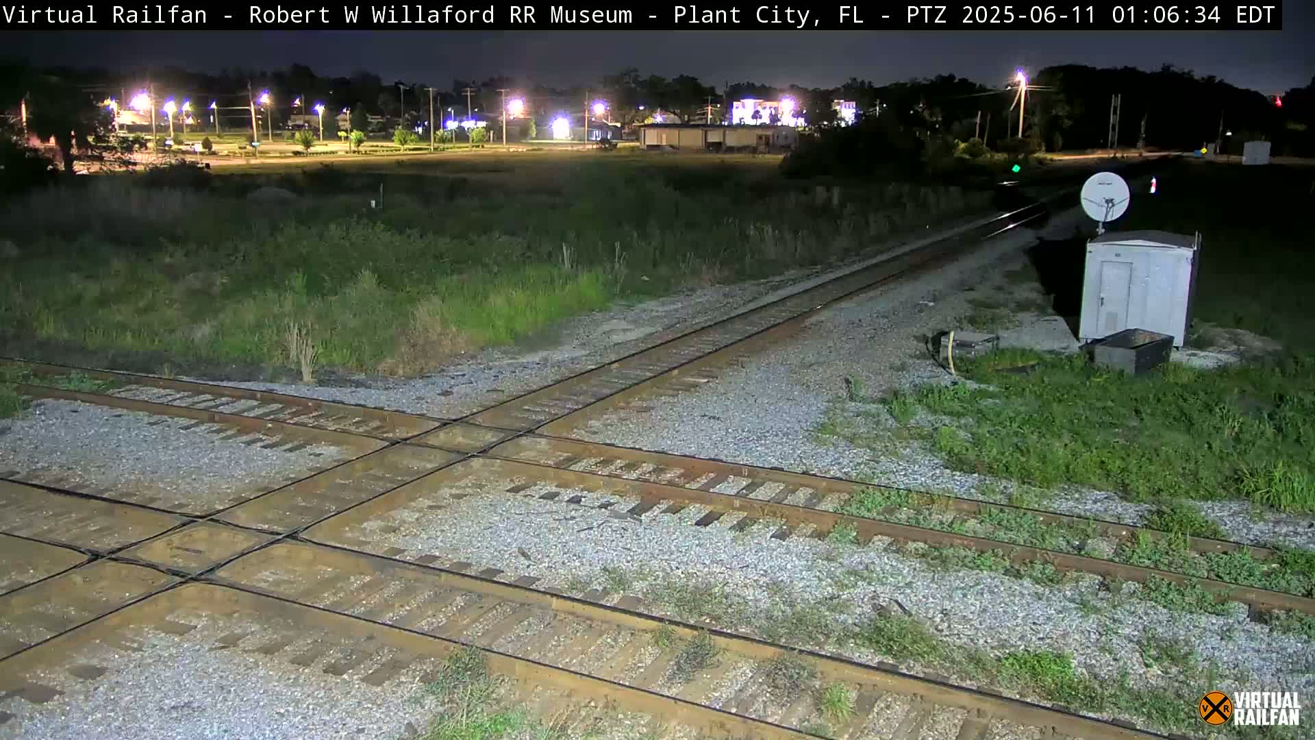 Plant City Railroad Junction & Crossing Live Cam - Plant City, Hillsborough, Florida, USA