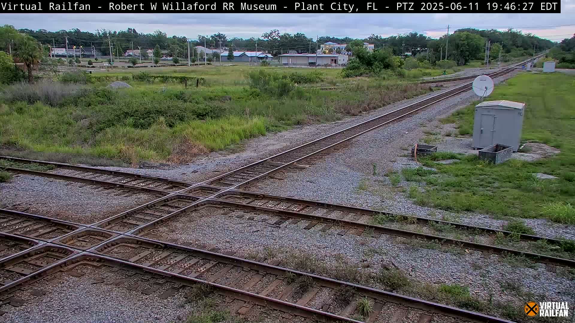 Plant City Railroad Junction & Crossing Live Cam - Plant City, Hillsborough, Florida, USA