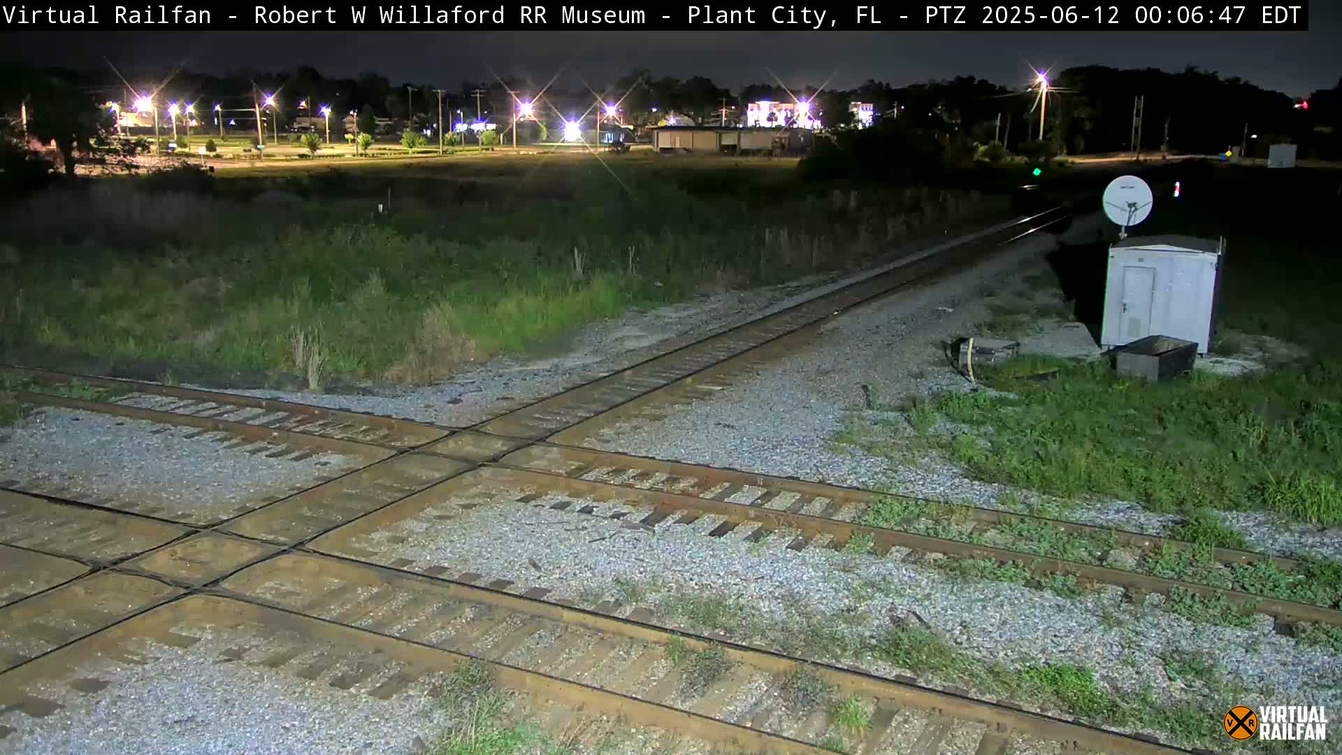 Plant City Railroad Junction & Crossing Live Cam - Plant City, Hillsborough, Florida, USA