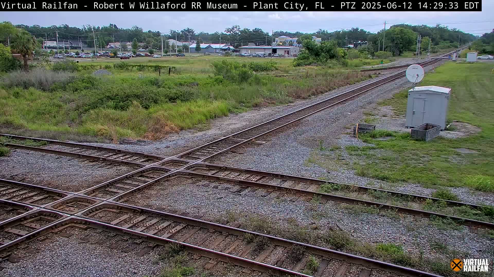 Plant City Railroad Junction & Crossing Live Cam - Plant City, Hillsborough, Florida, USA