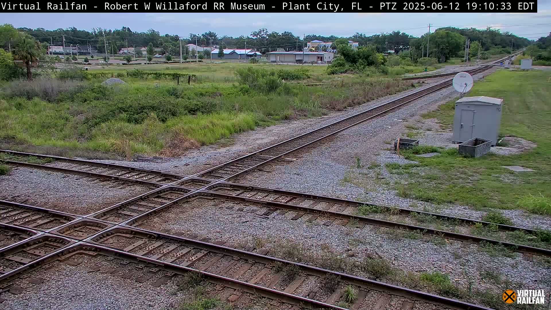 Plant City Railroad Junction & Crossing Live Cam - Plant City, Hillsborough, Florida, USA