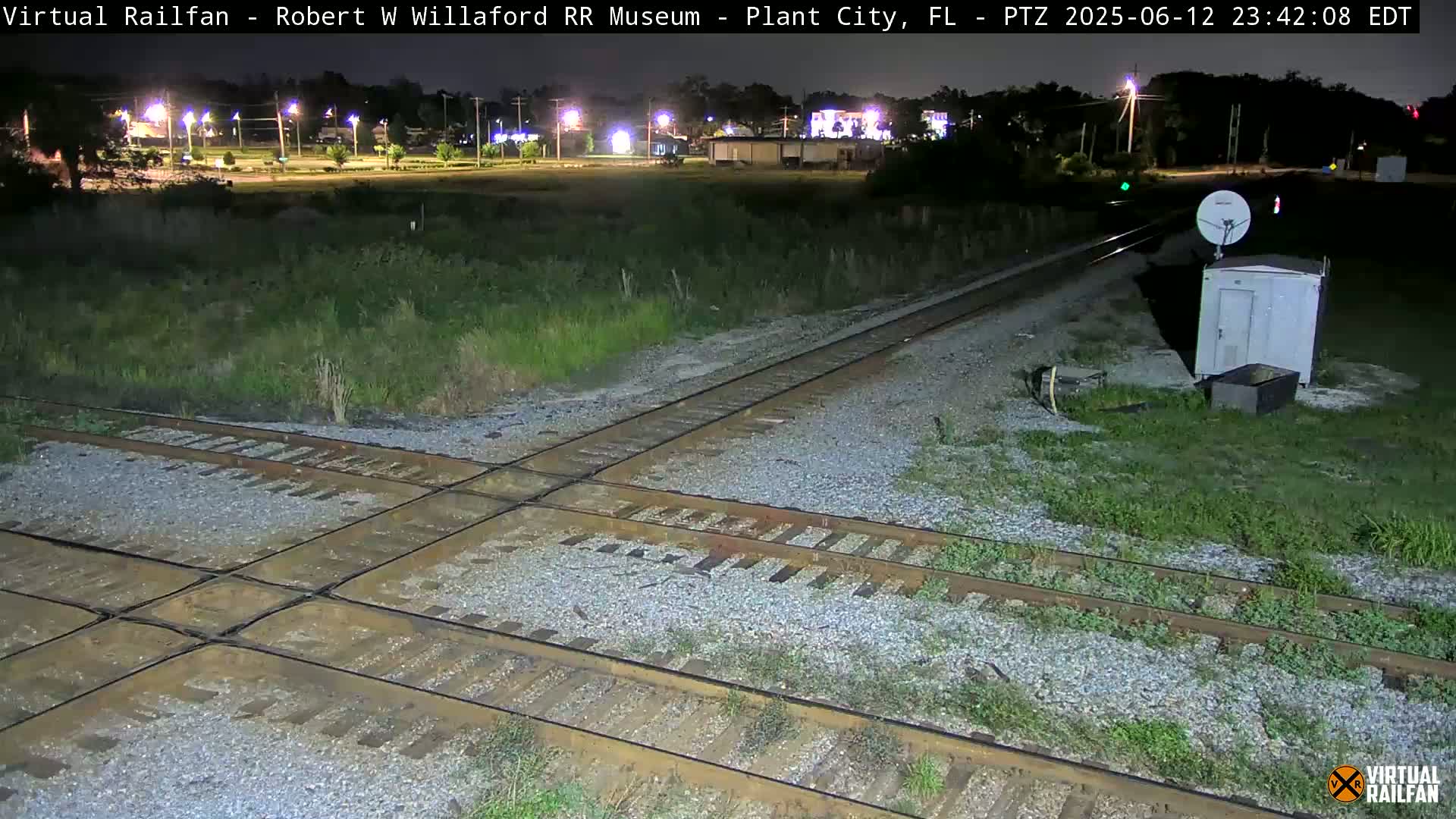 Plant City Railroad Junction & Crossing Live Cam - Plant City, Hillsborough, Florida, USA