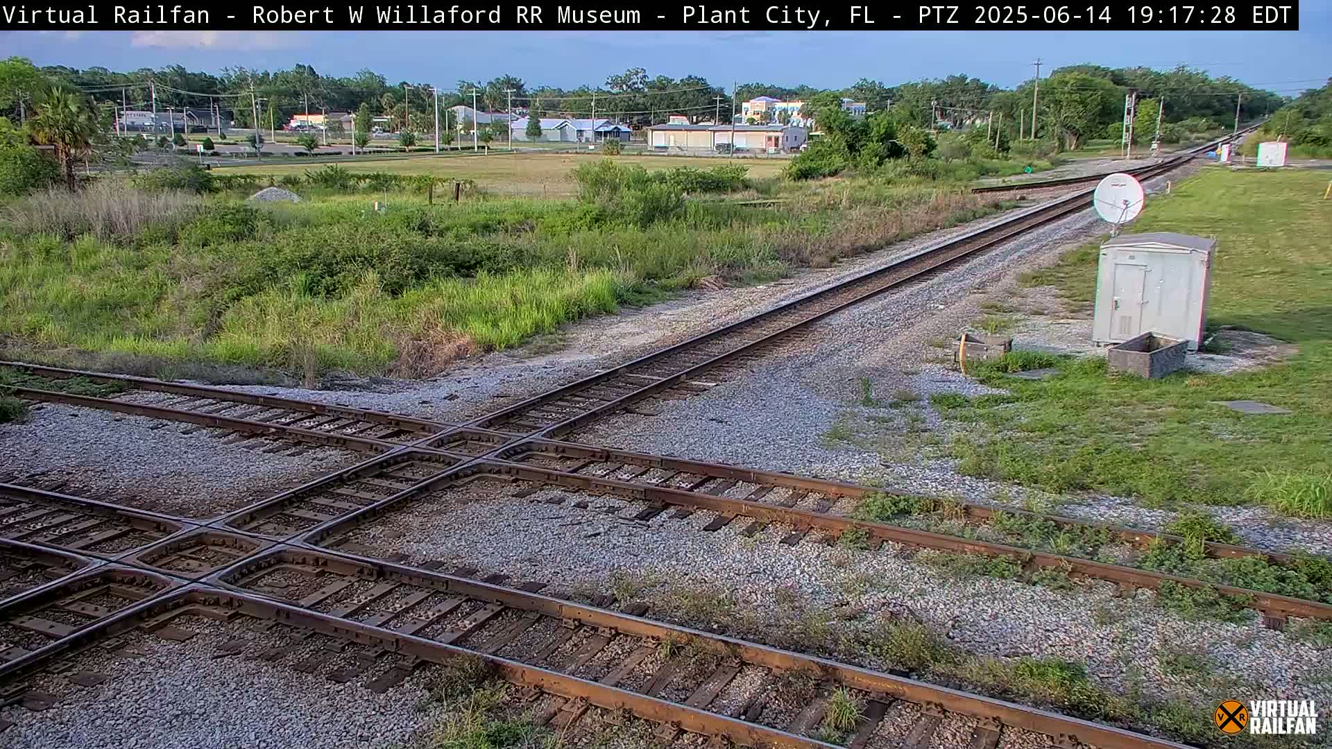 Plant City Railroad Junction & Crossing Live Cam - Plant City, Hillsborough, Florida, USA