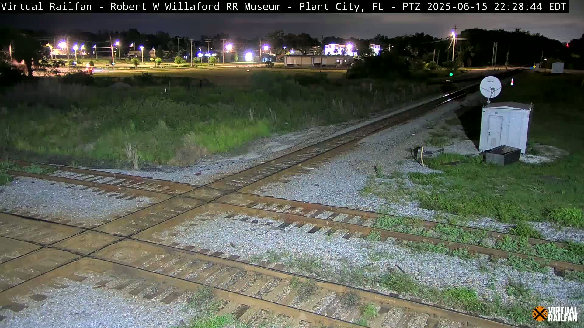 Plant City Railroad Junction & Crossing Live Cam - Plant City, Hillsborough, Florida, USA