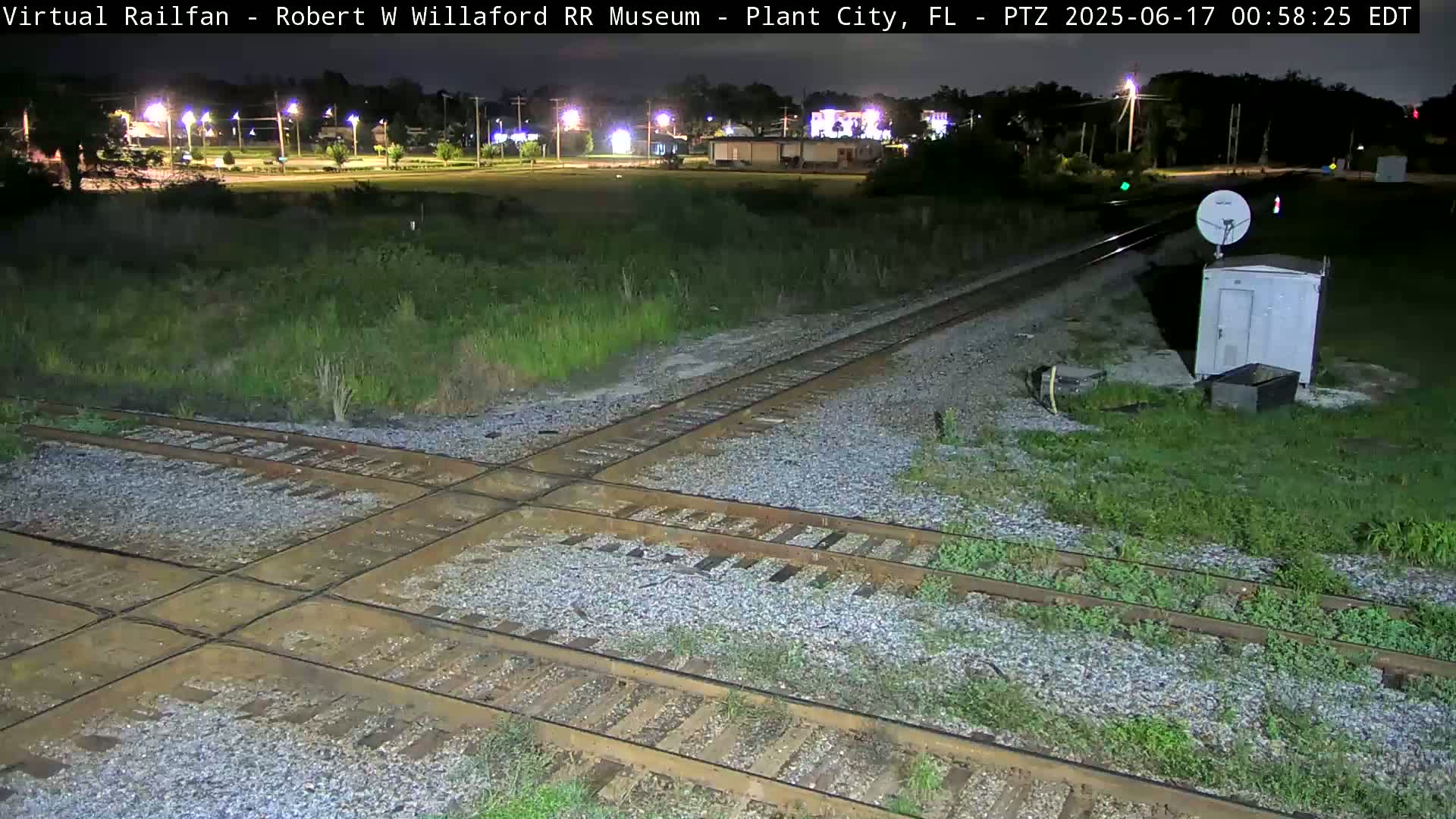 Plant City Railroad Junction & Crossing Live Cam - Plant City, Hillsborough, Florida, USA