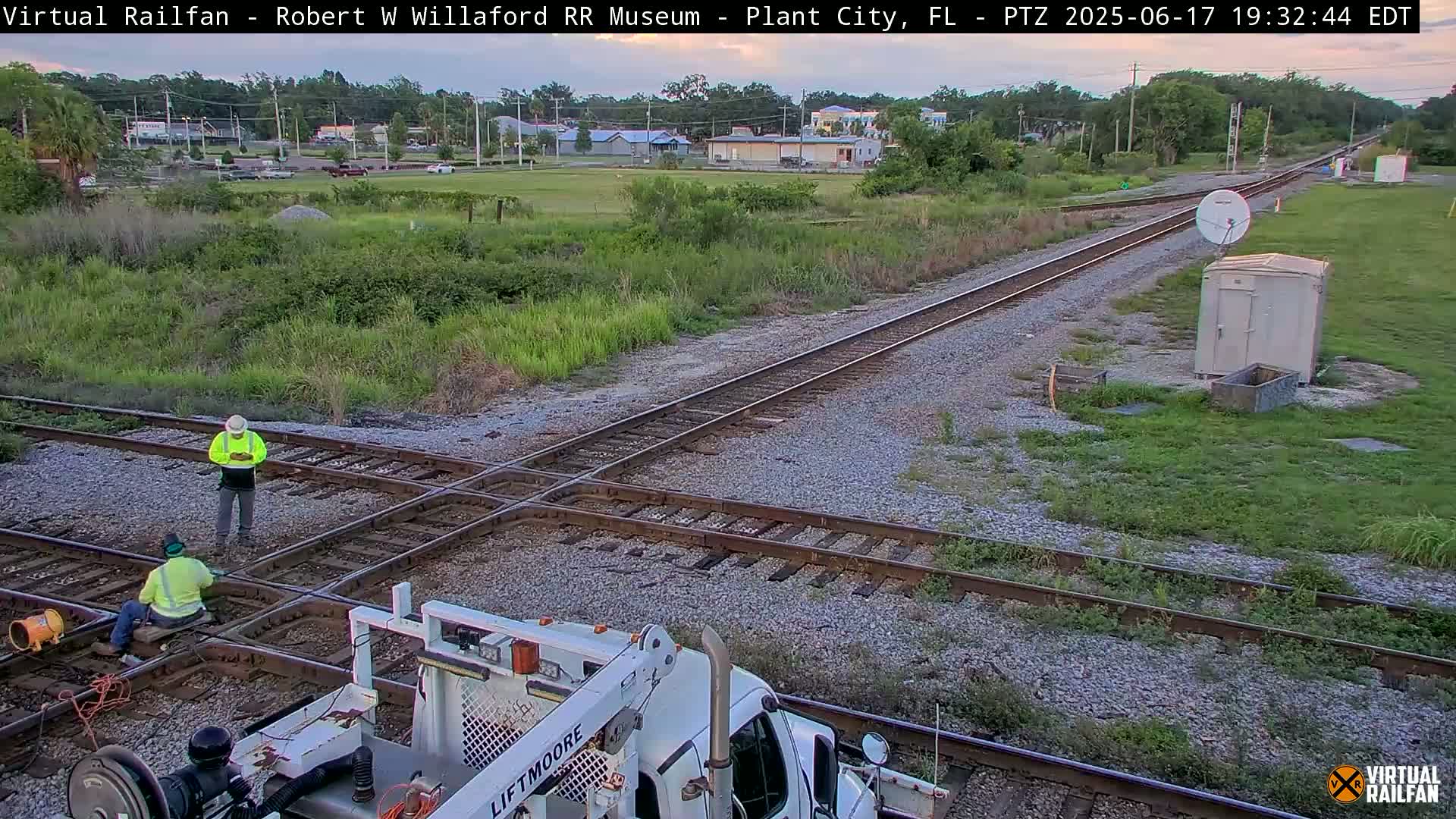 Plant City Railroad Junction & Crossing Live Cam - Plant City, Hillsborough, Florida, USA