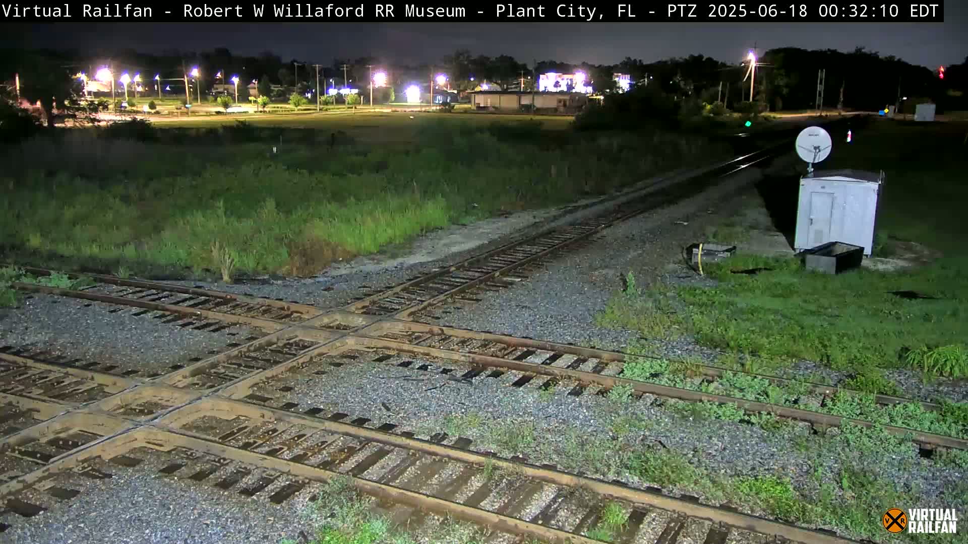 Plant City Railroad Junction & Crossing Live Cam - Plant City, Hillsborough, Florida, USA