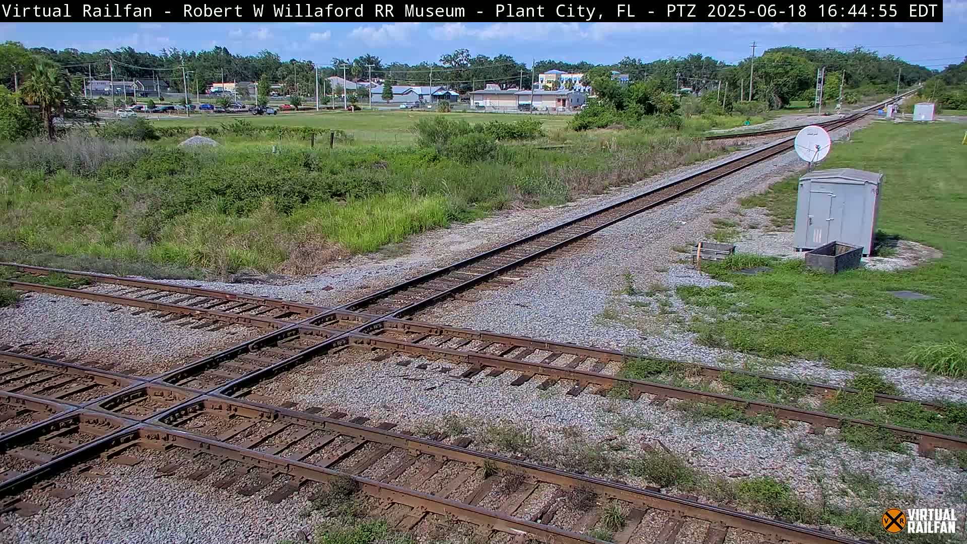 Plant City Railroad Junction & Crossing Live Cam - Plant City, Hillsborough, Florida, USA