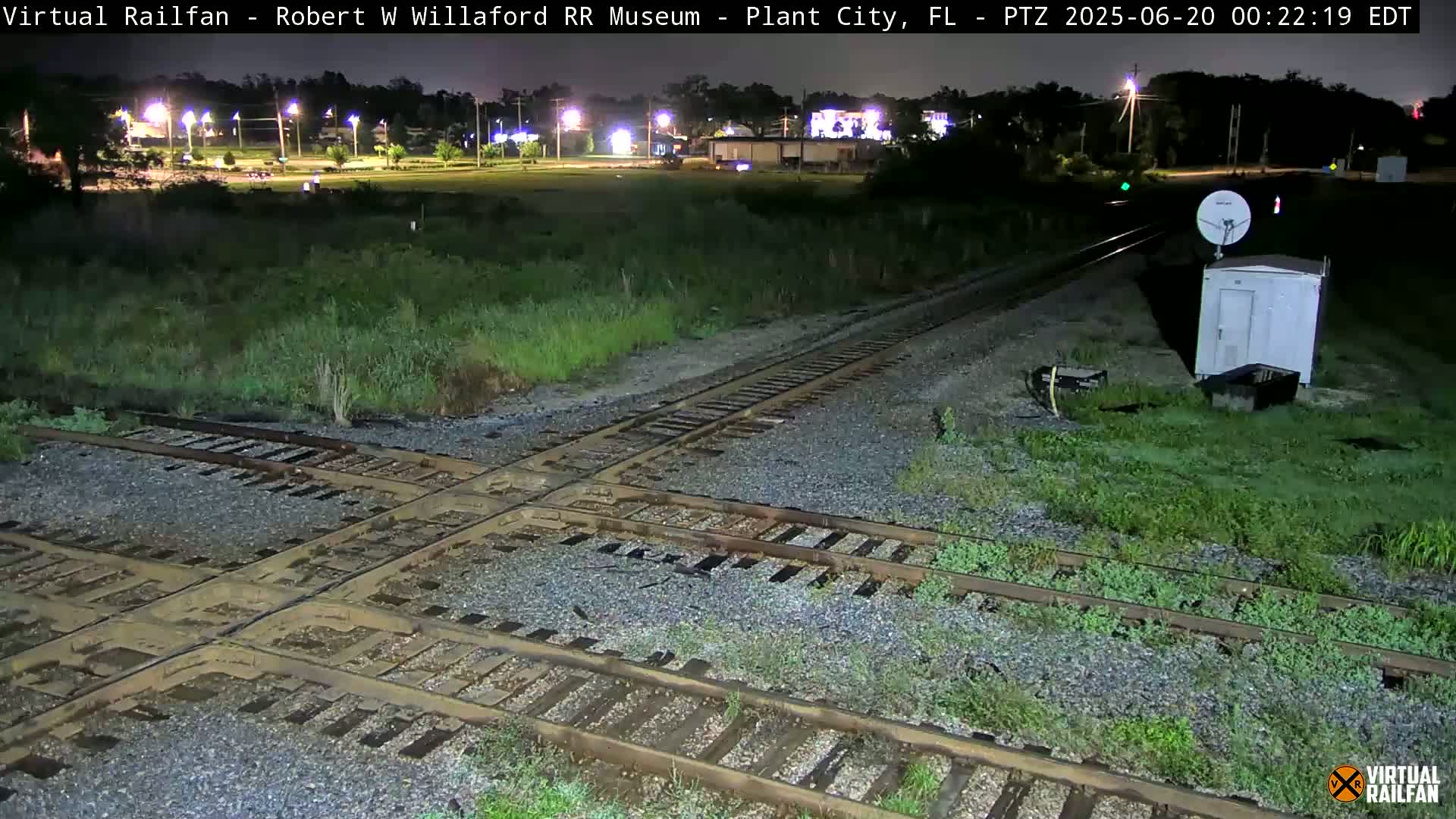 Plant City Railroad Junction & Crossing Live Cam - Plant City, Hillsborough, Florida, USA