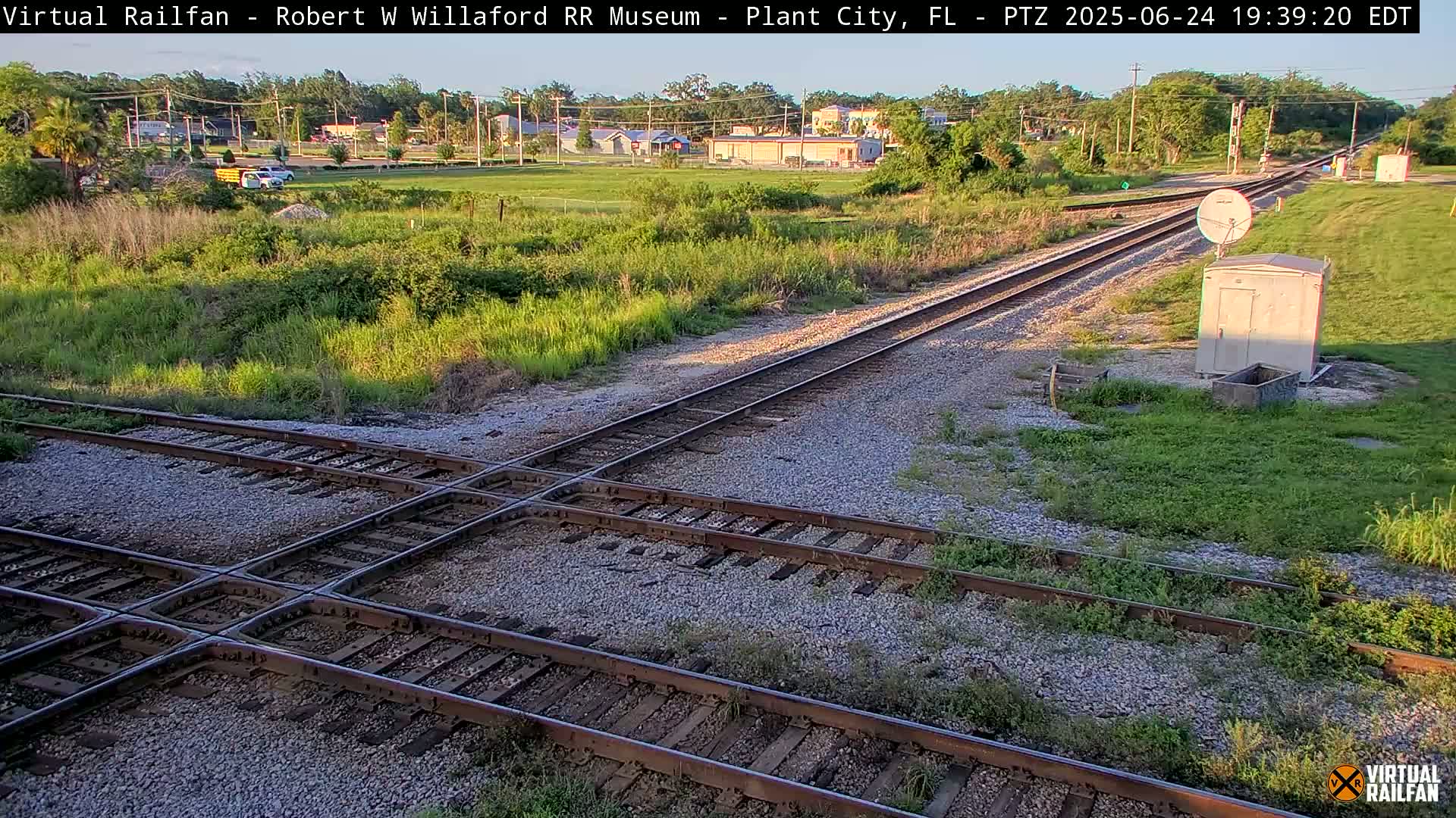 Plant City Railroad Junction & Crossing Live Cam - Plant City, Hillsborough, Florida, USA