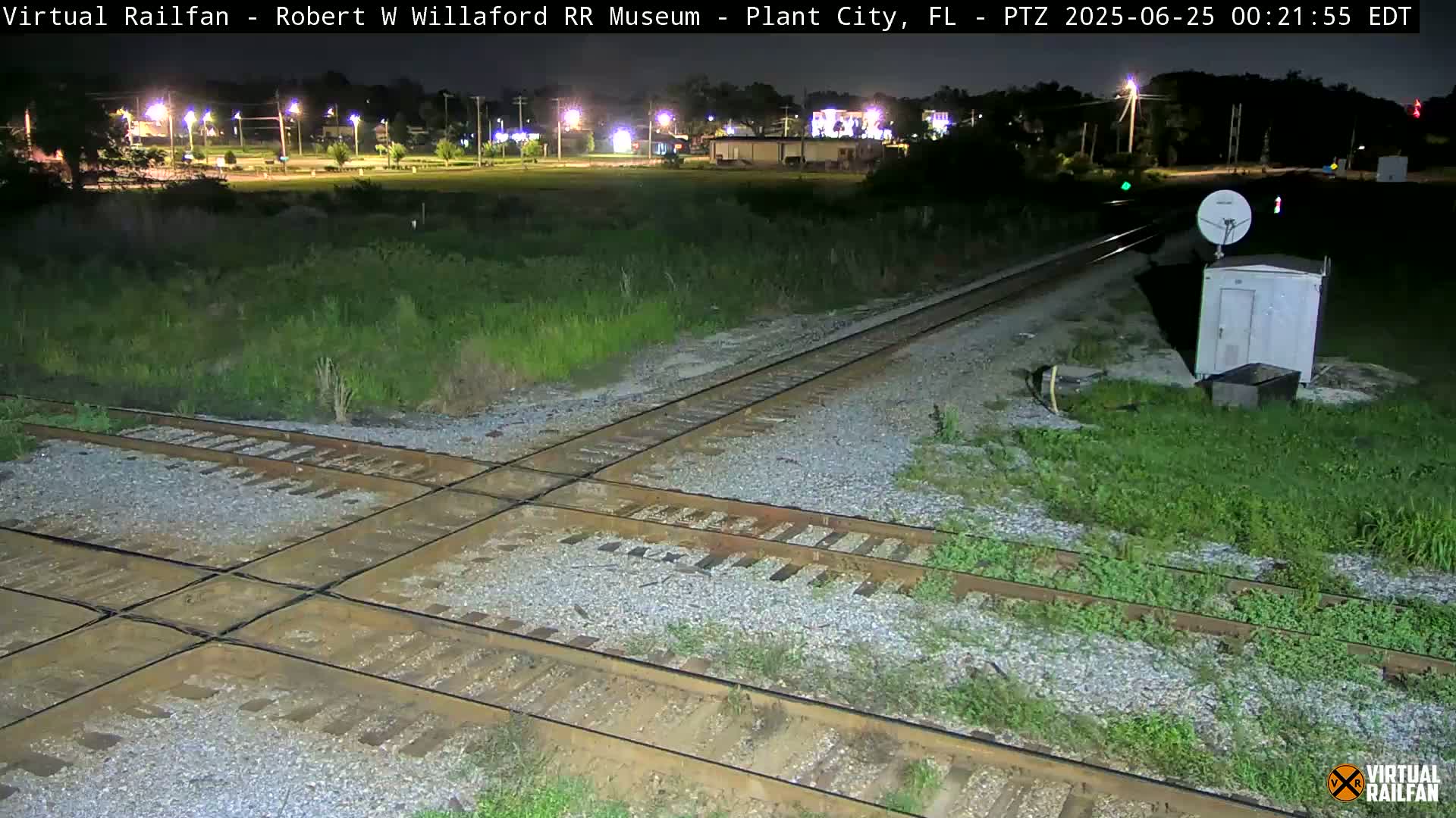 Plant City Railroad Junction & Crossing Live Cam - Plant City, Hillsborough, Florida, USA